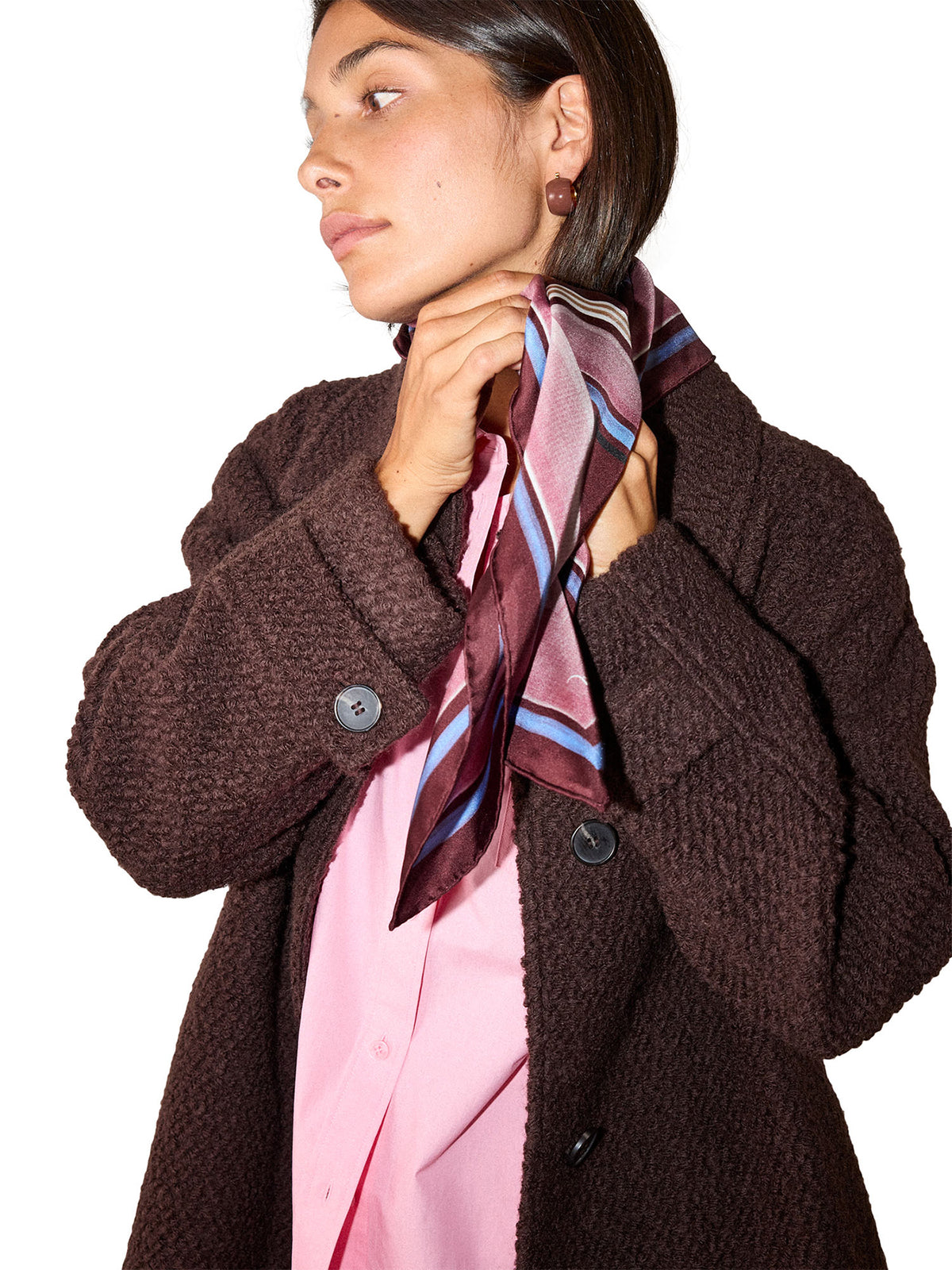 Boucle Wool Coat