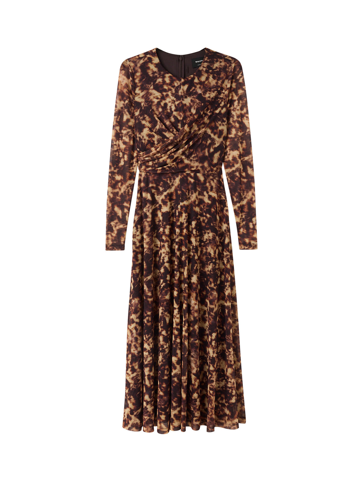 Abstract Animal Mesh Dress