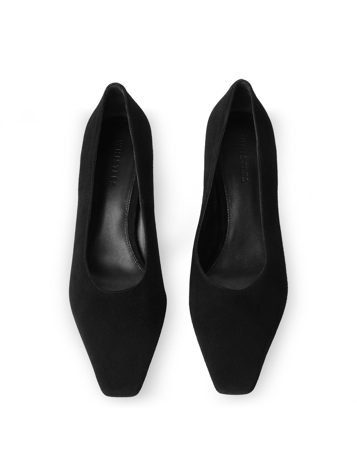 Suede Court Shoe