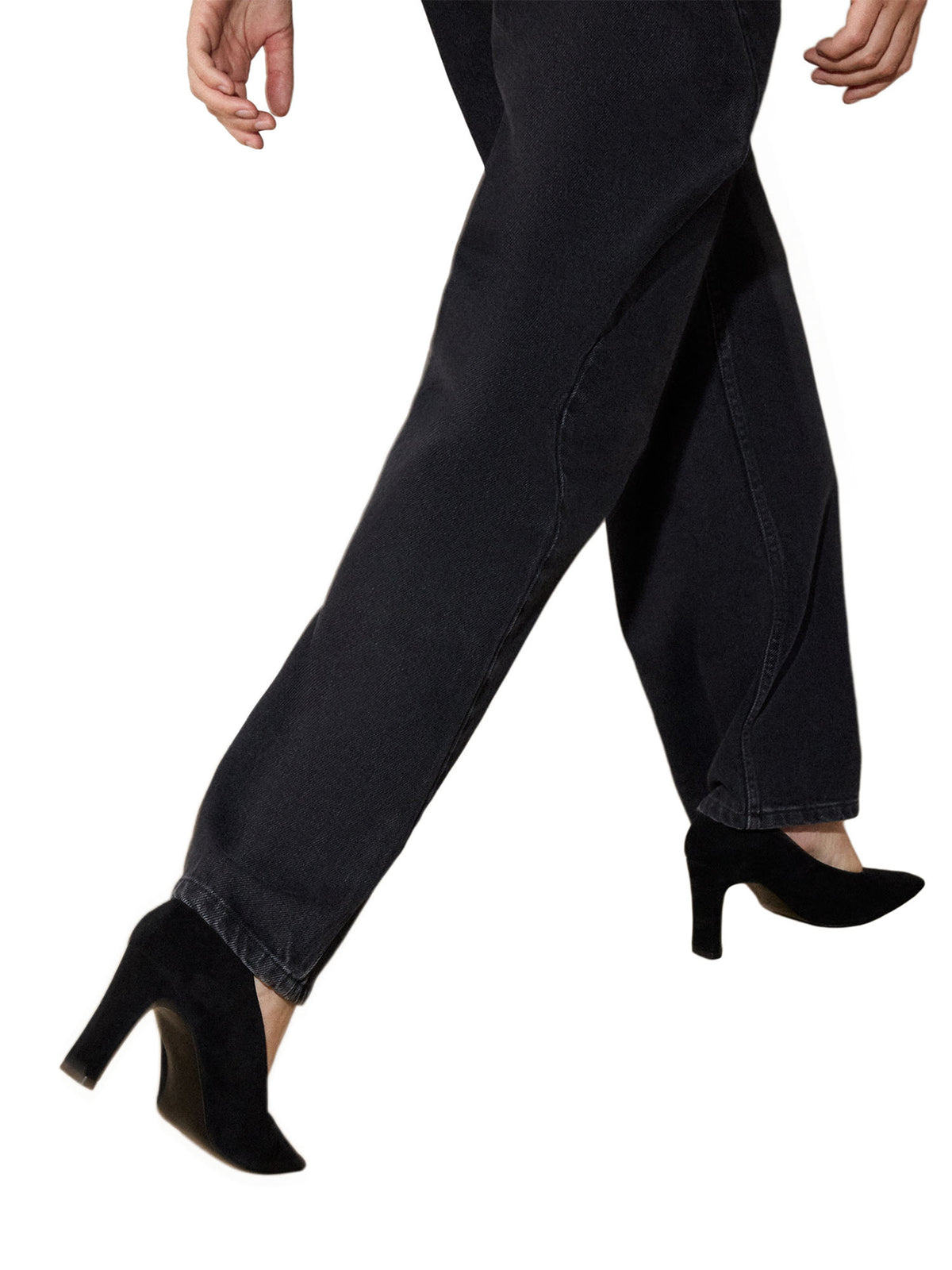 Suede Court Shoe