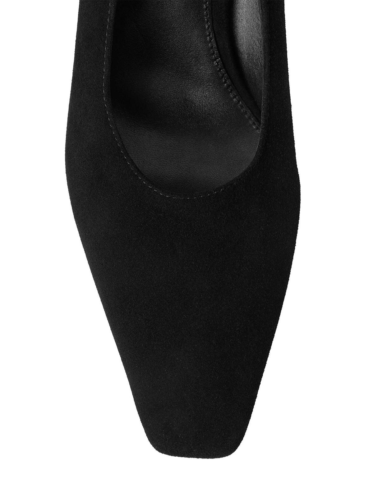 Suede Court Shoe