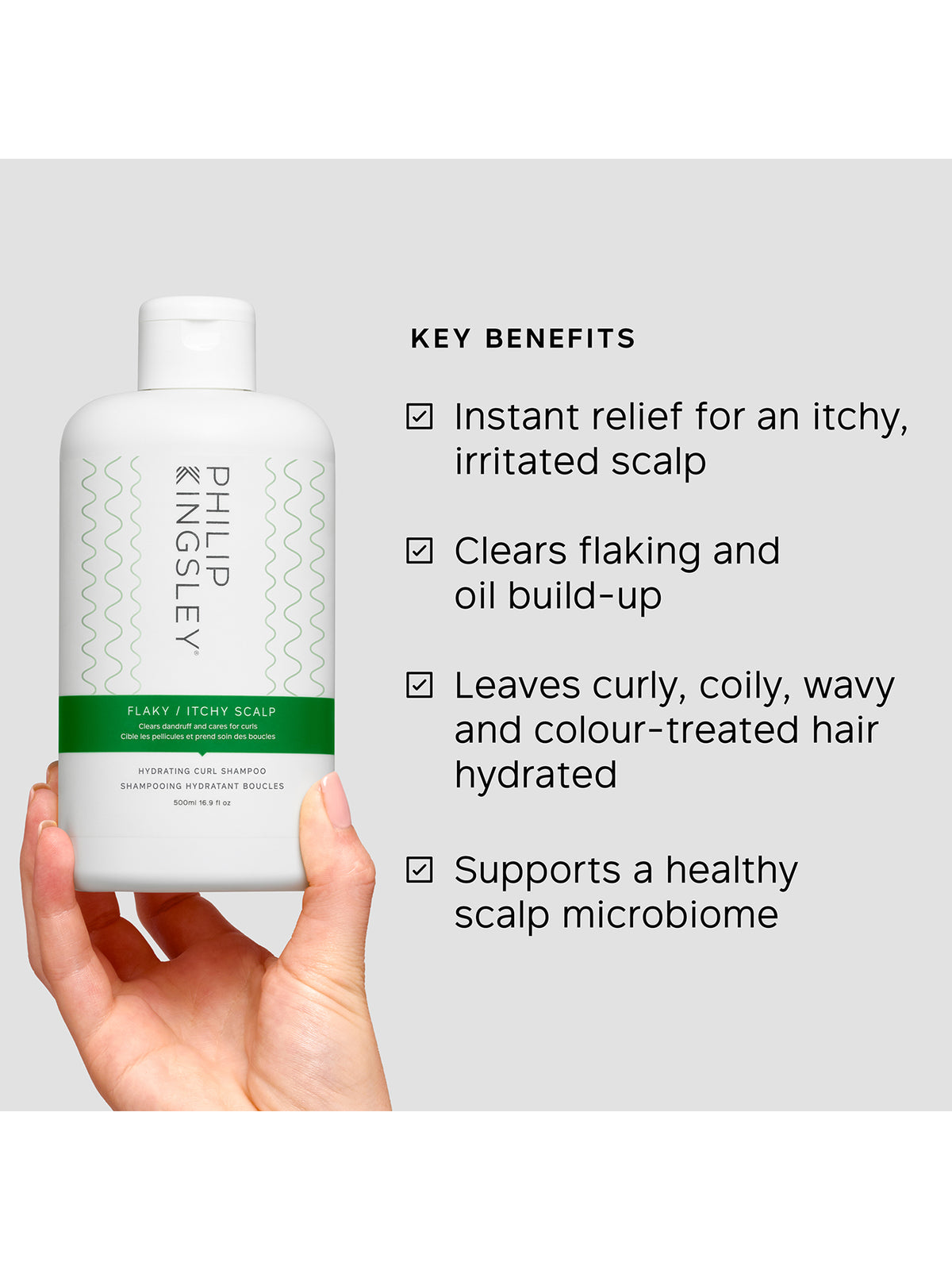 Flaky Itchy Scalp Hydrating Curl Shampoo 500ml