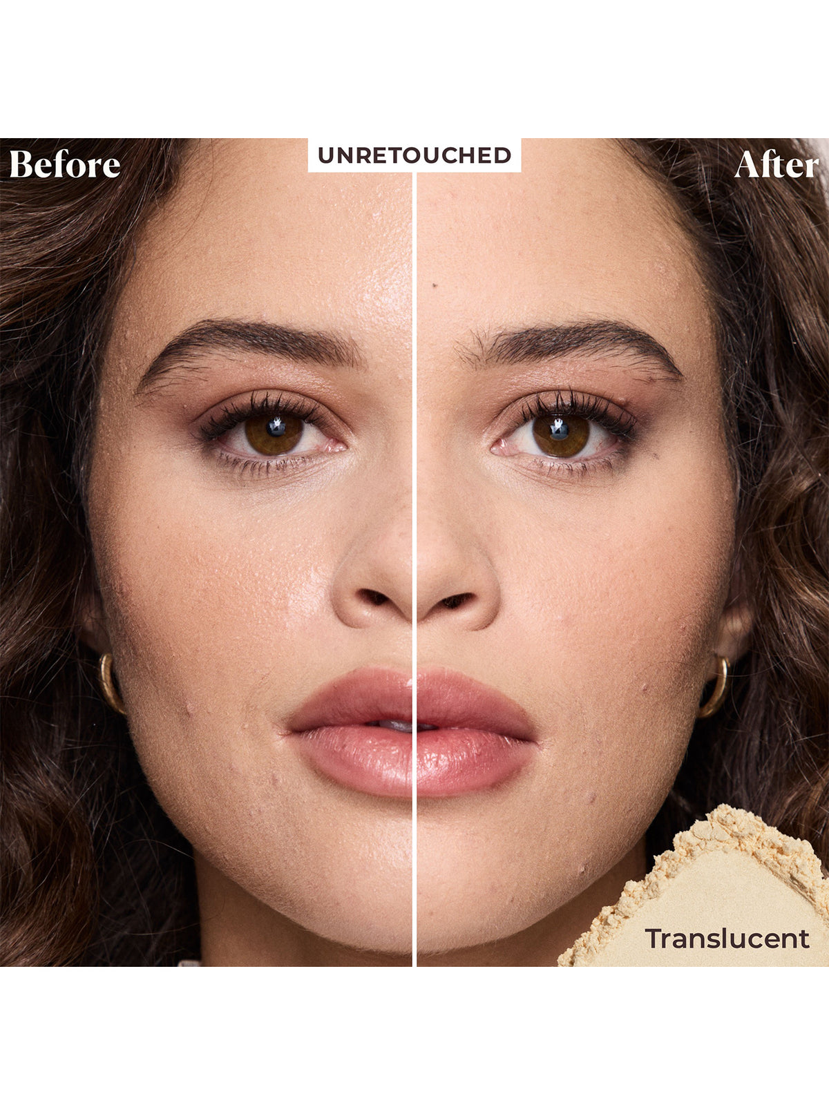 The Finishing Touch Translucent Loose Setting Powder Ultra-Blur & Puff - Ultra-Blur Translucent