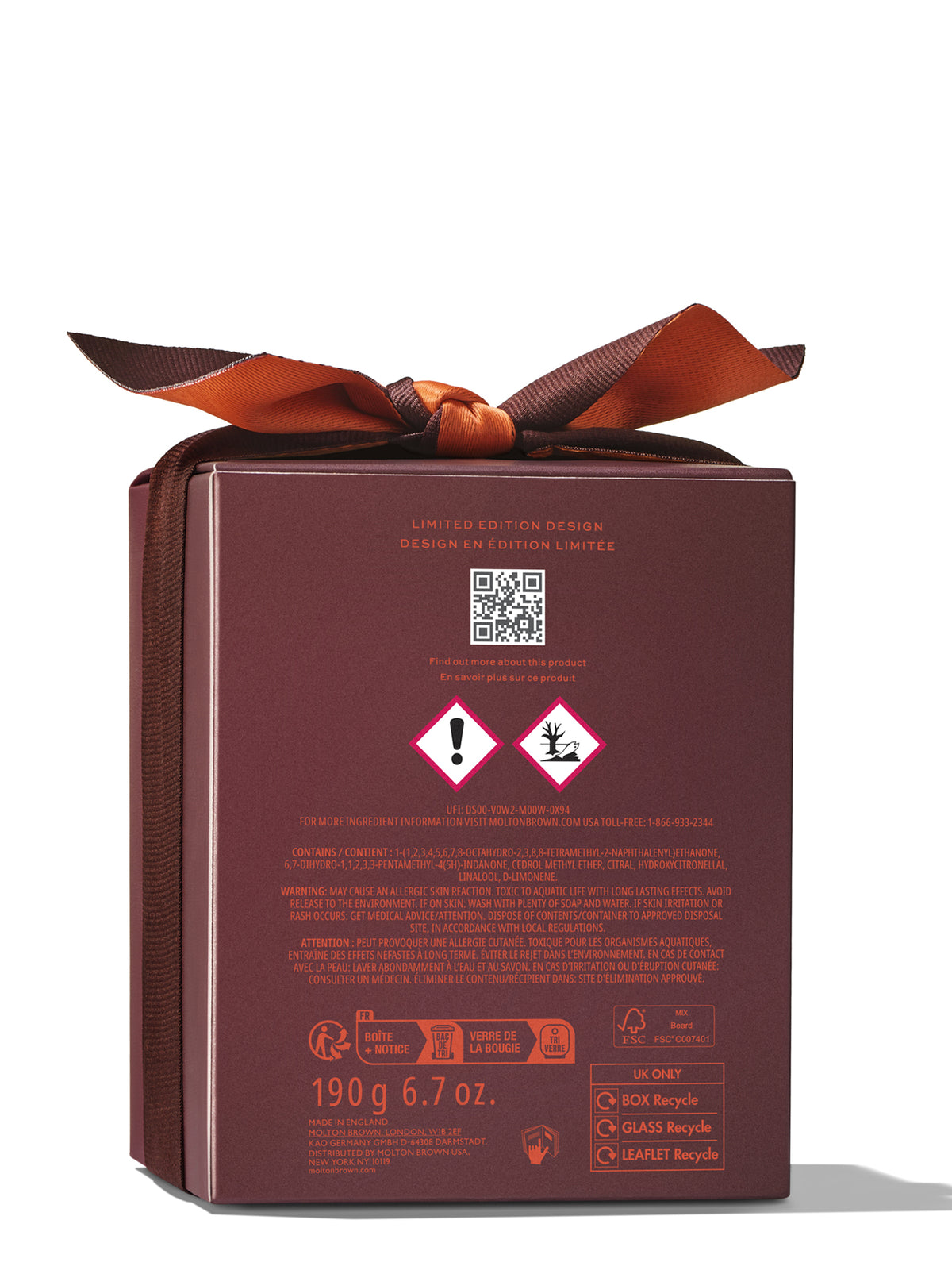 Fiery Pink Pepper Scented Candle