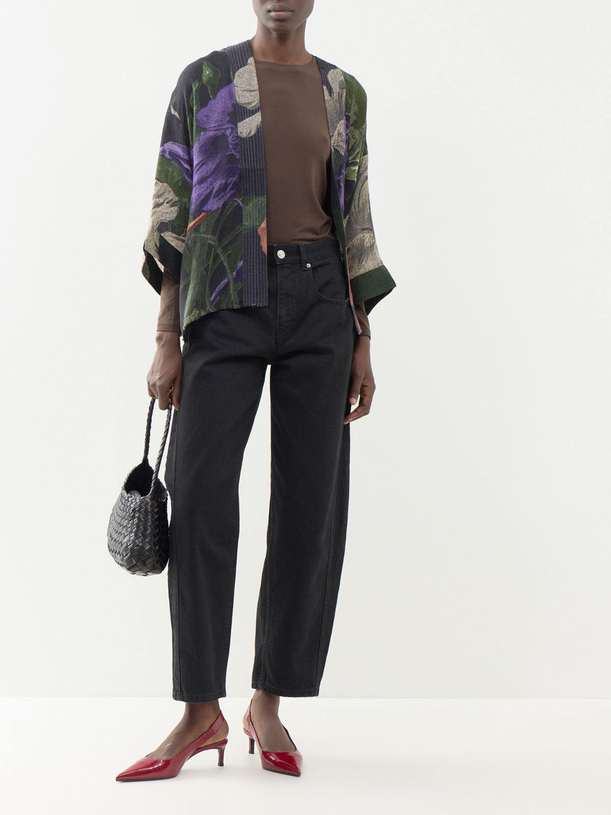 Nasturtium 100% Wool Kimono