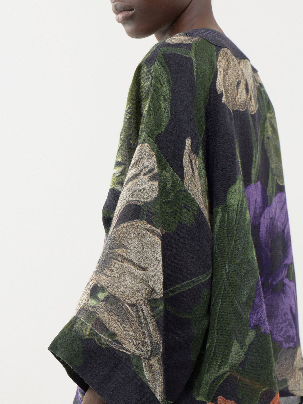 Nasturtium 100% Wool Kimono