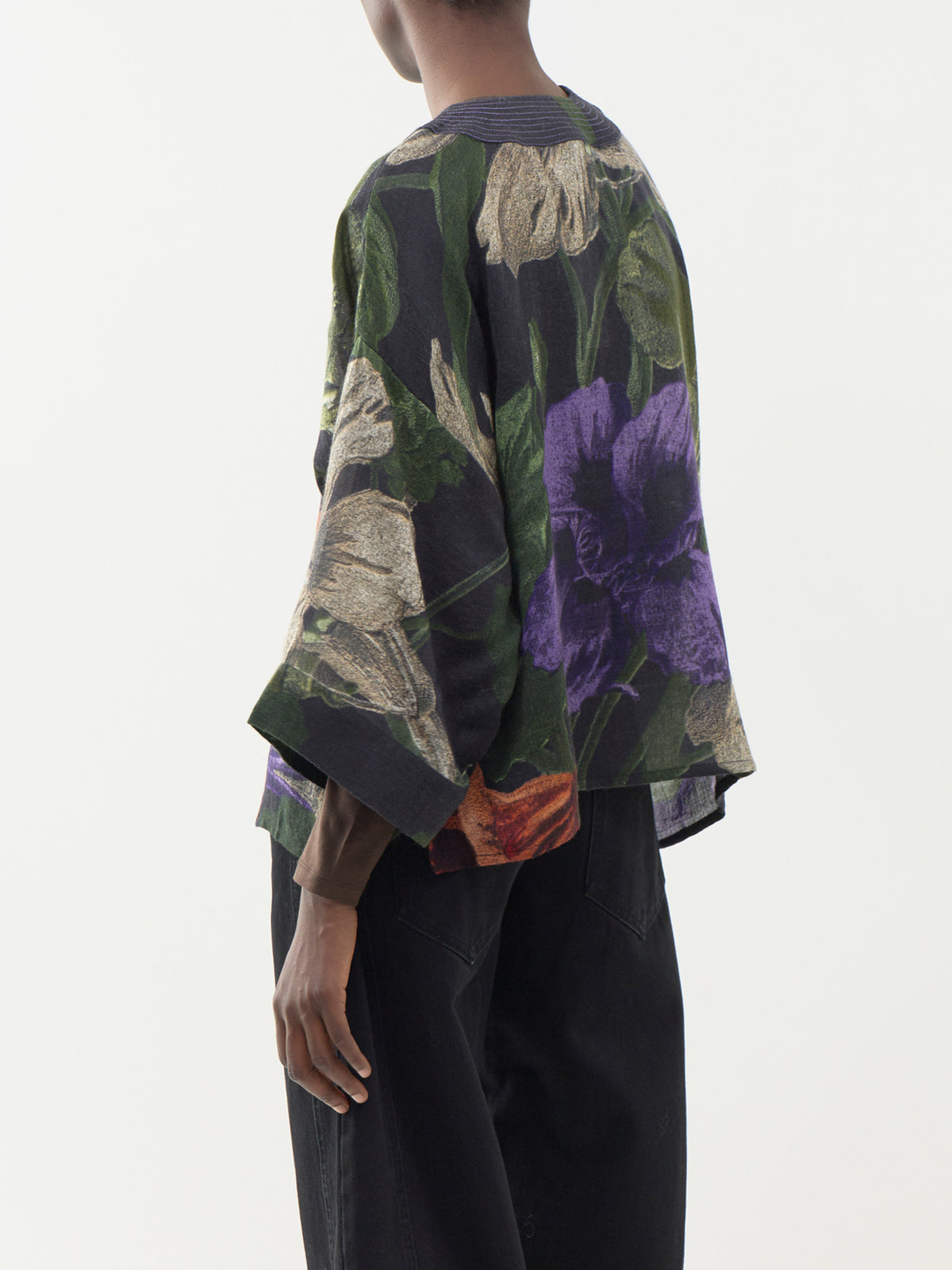 Nasturtium 100% Wool Kimono