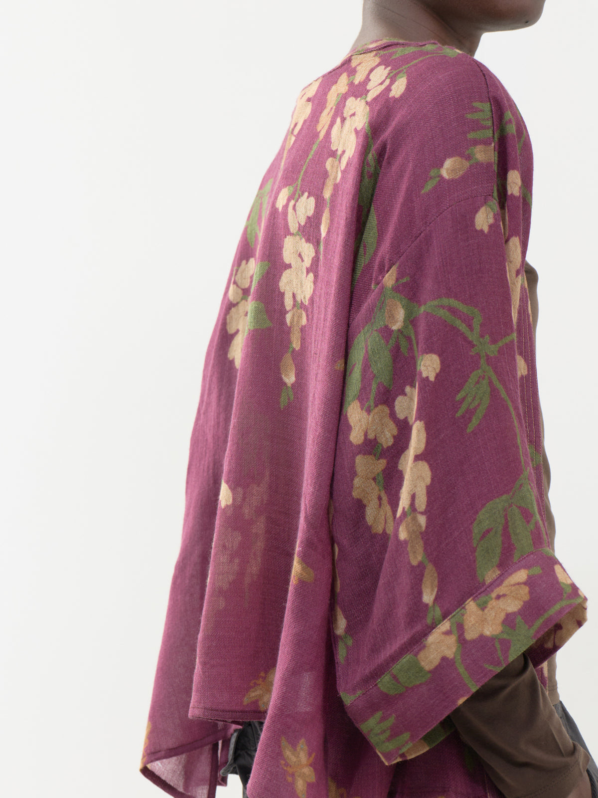 Wisteria 100% Wool Kimono