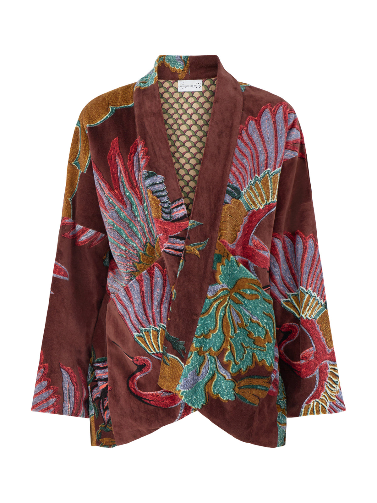 Crane 100% Cotton Velvet Pocket Jacket