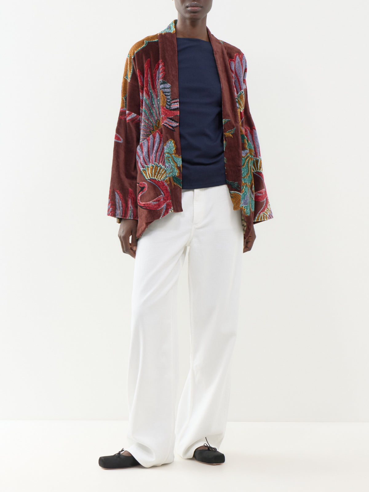 Crane 100% Cotton Velvet Pocket Jacket