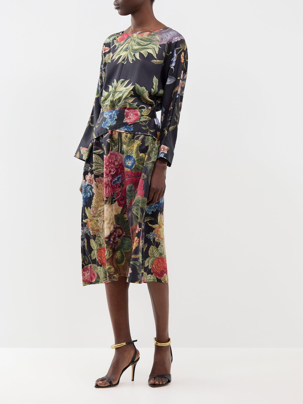Primula TENCEL Midi Dress - Black