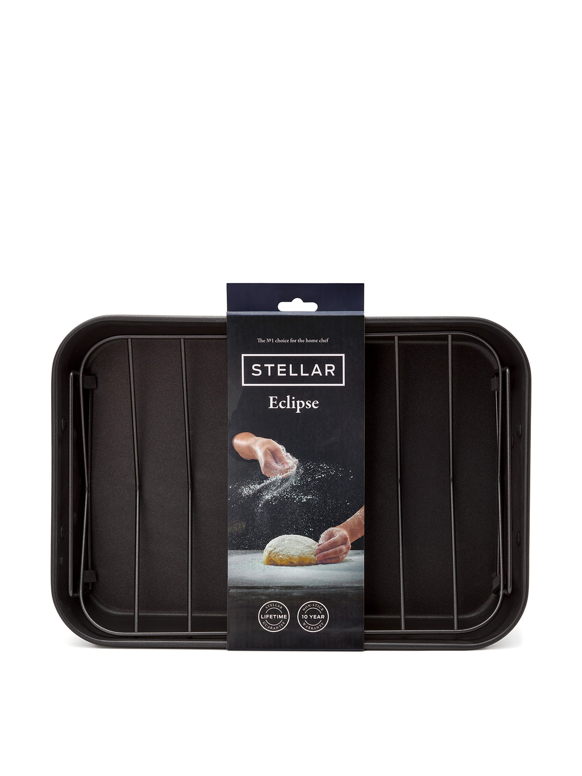 Eclipse Roasting Pan with Rack 40 x 28 x 8cm