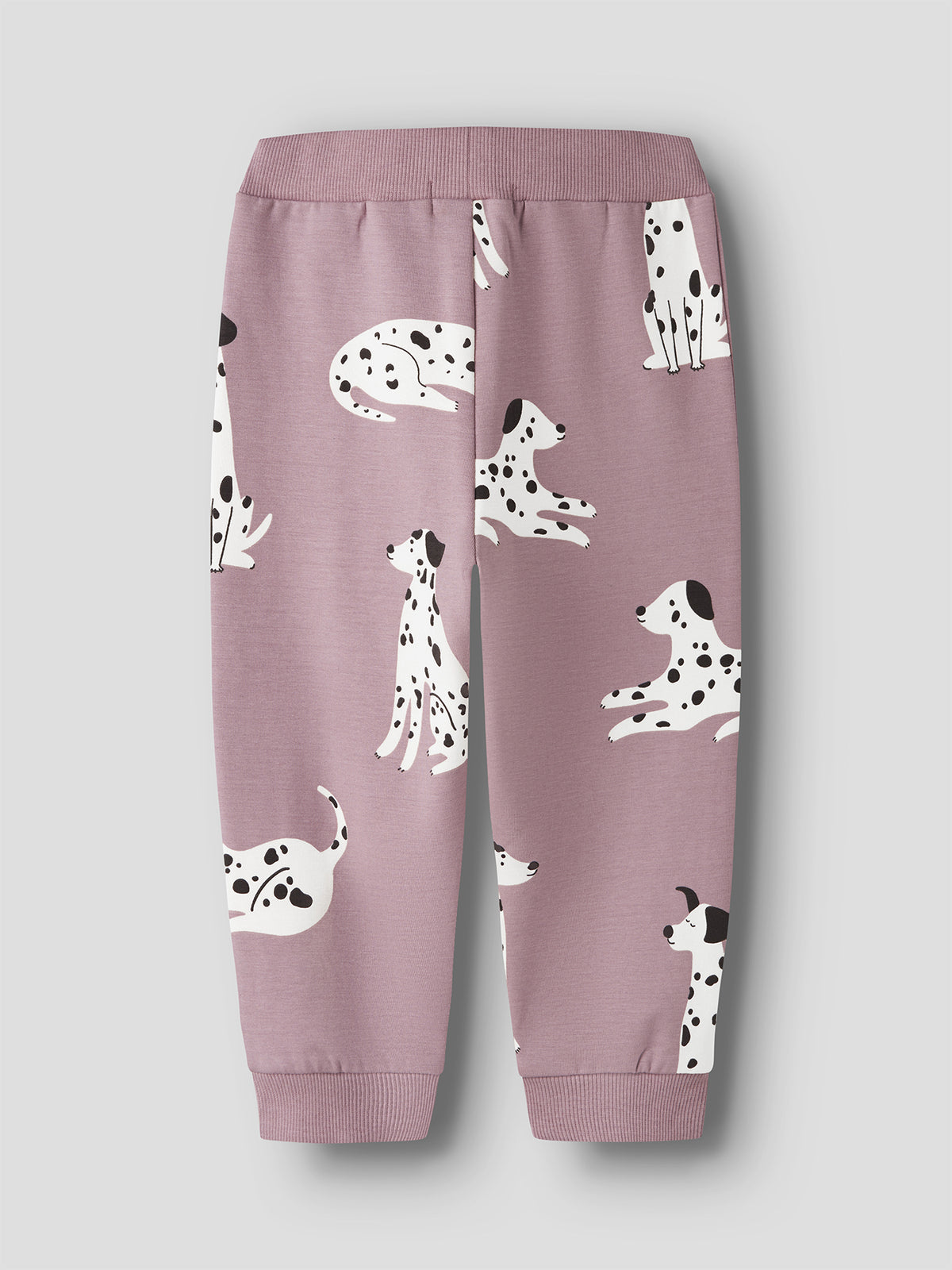 Organic Cotton Blend Sweat Joggers - Lilas
