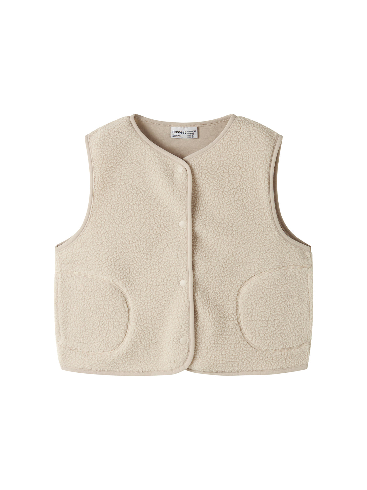 Teddy Vest - Oatmeal