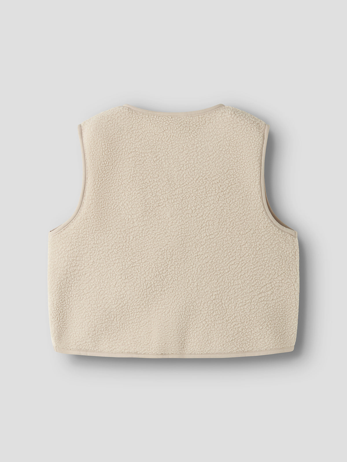 Teddy Vest - Oatmeal