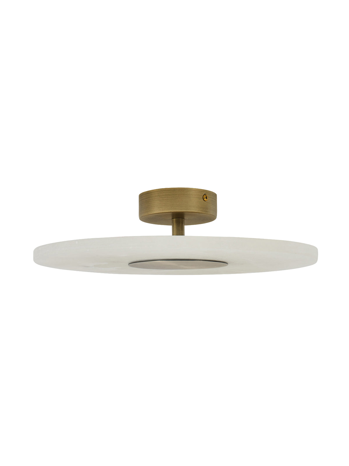 Ebro LED Semi Flush Ceiling Light IP44