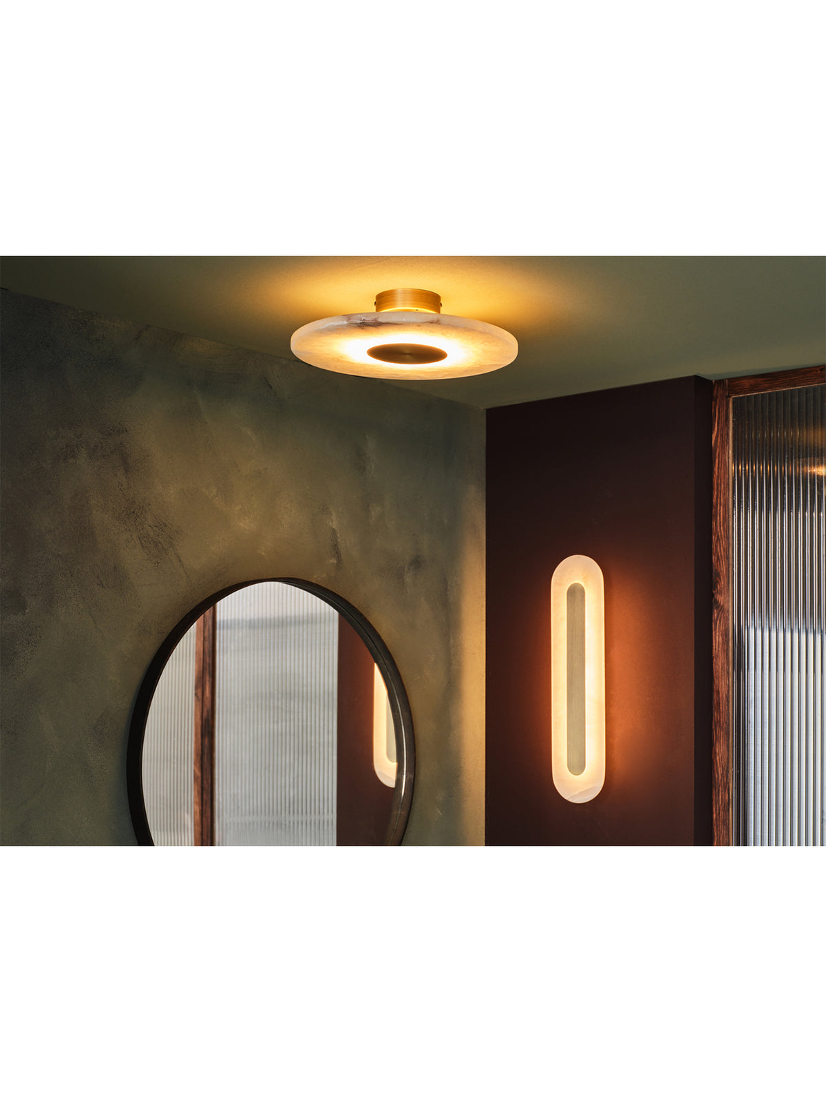 Ebro LED IP44 Wall Light