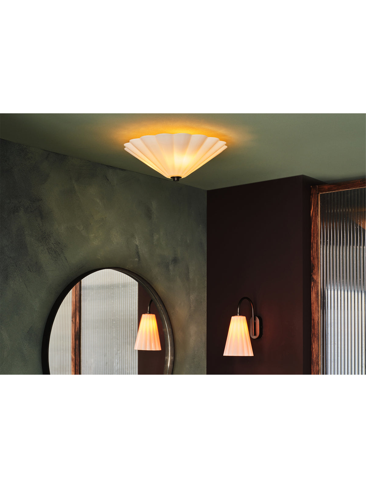 Ellsmore IP44 Flush Ceiling Light