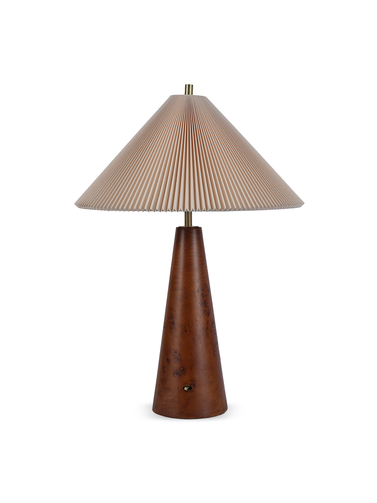 Woodland Wood Table Lamp – Dark Wood