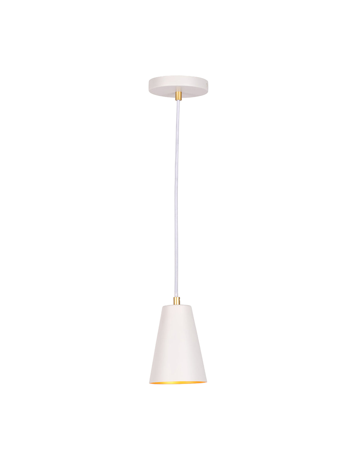 Auden Metal Pendant Light – White