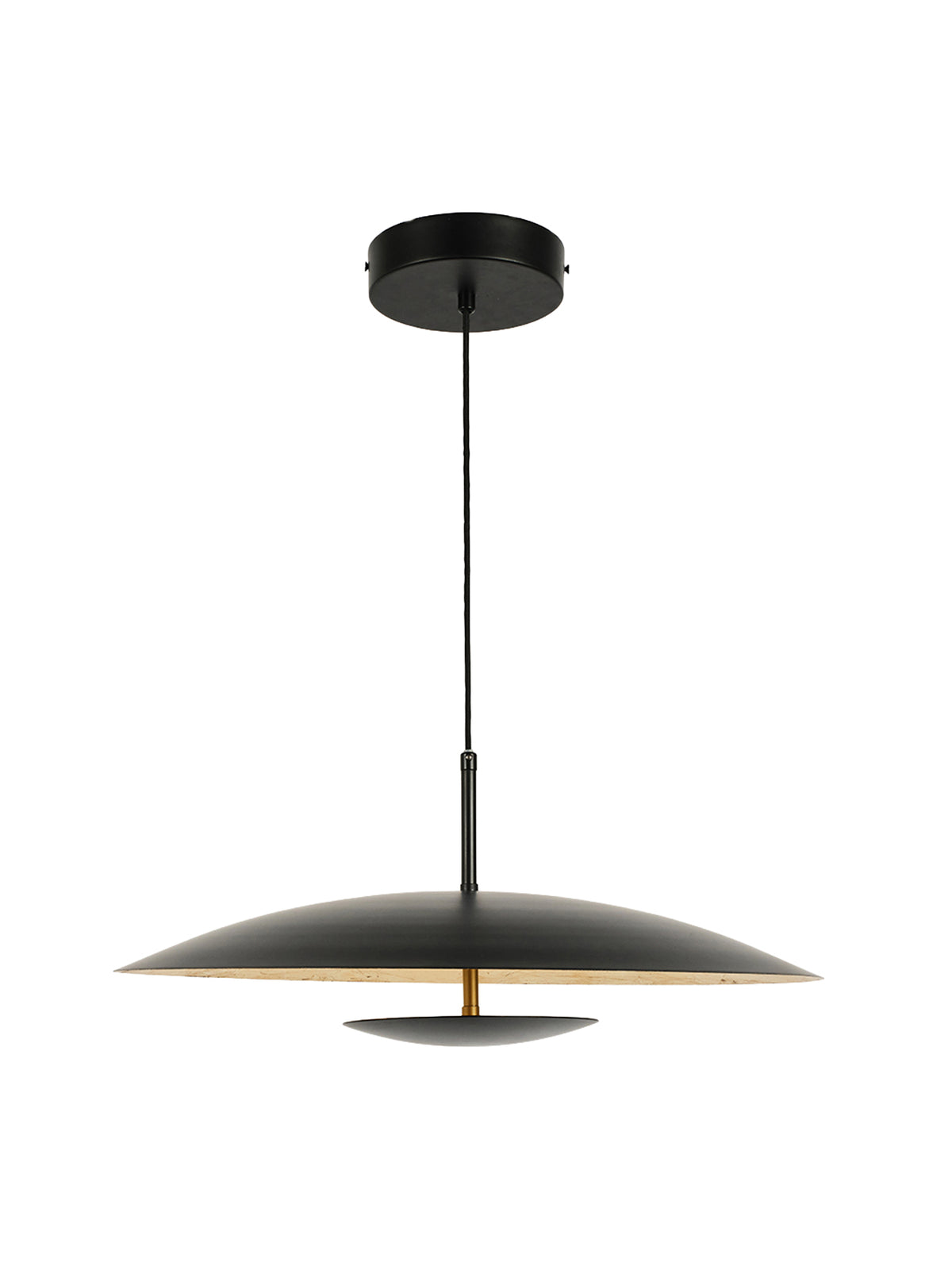Eclisse LED Uplighter Pendant Light – Black