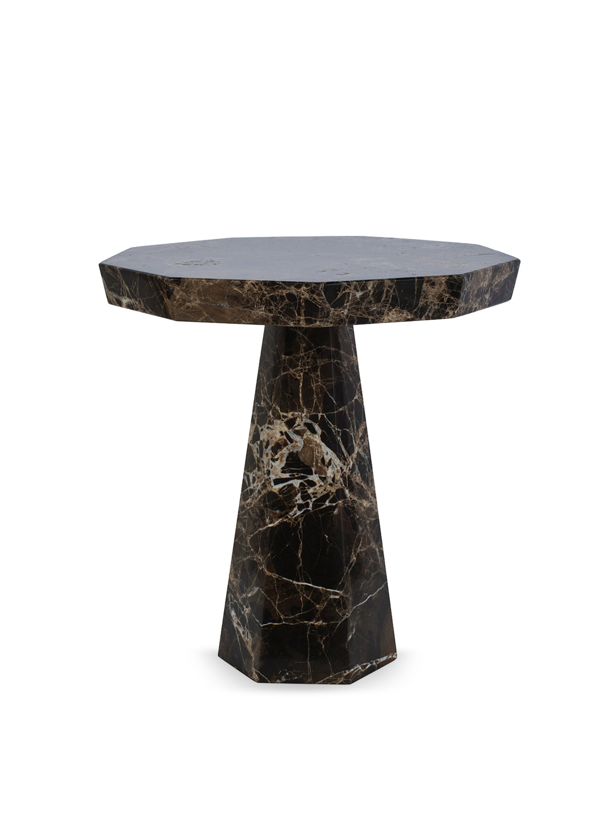 Facet Portable LED Marble Table Lamp
