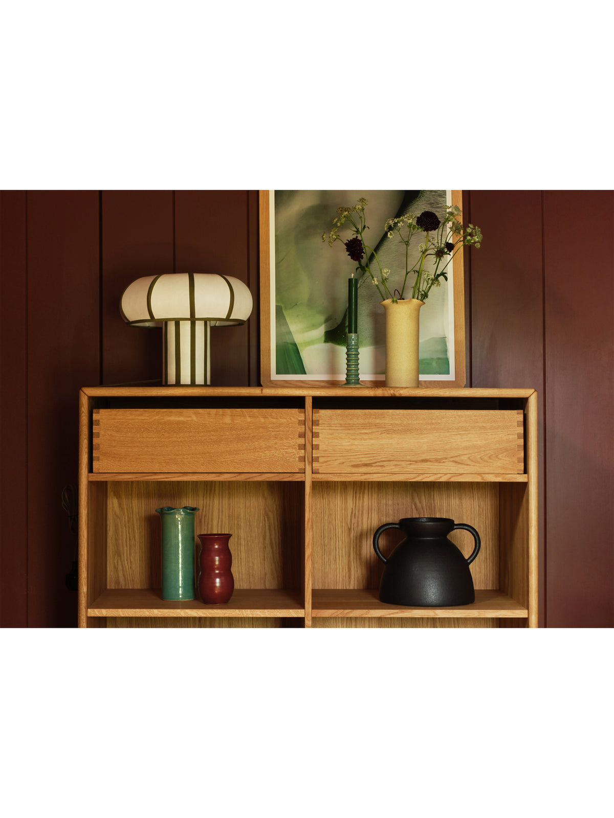 Humbug Metal Table Lamp – White