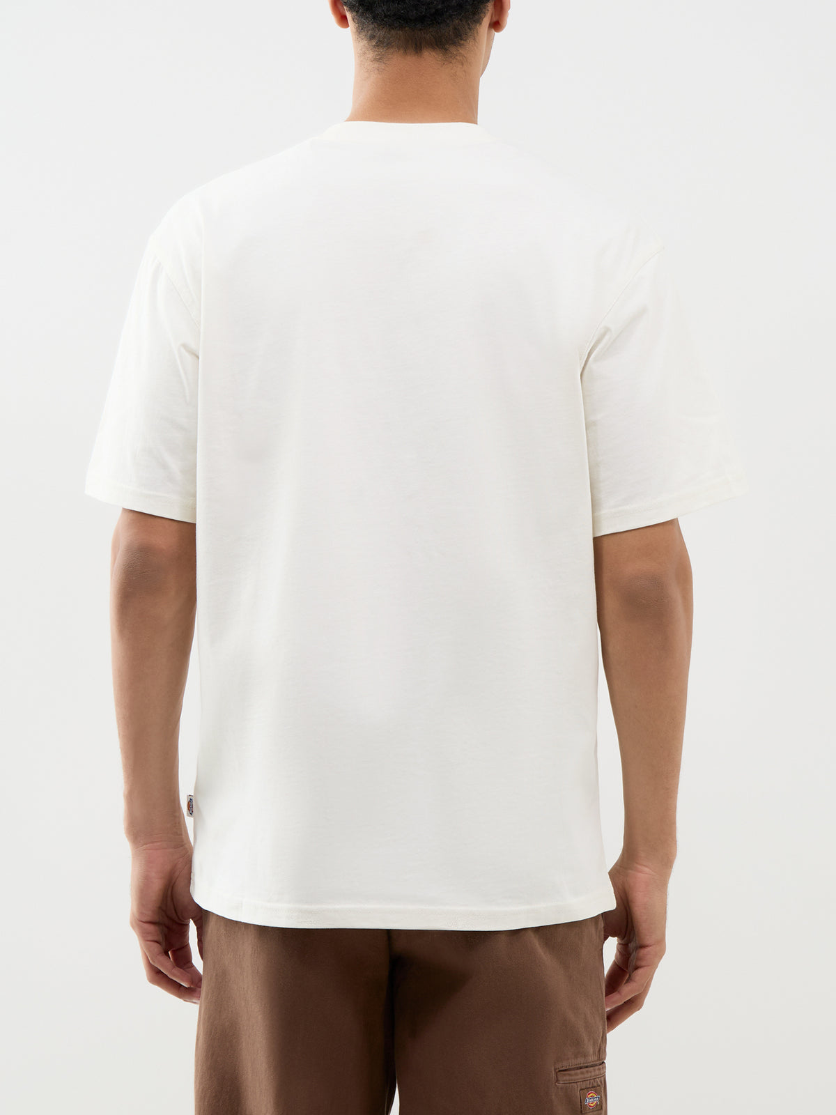 McDermitt Cotton Short-Sleeved T-Shirt - Egret