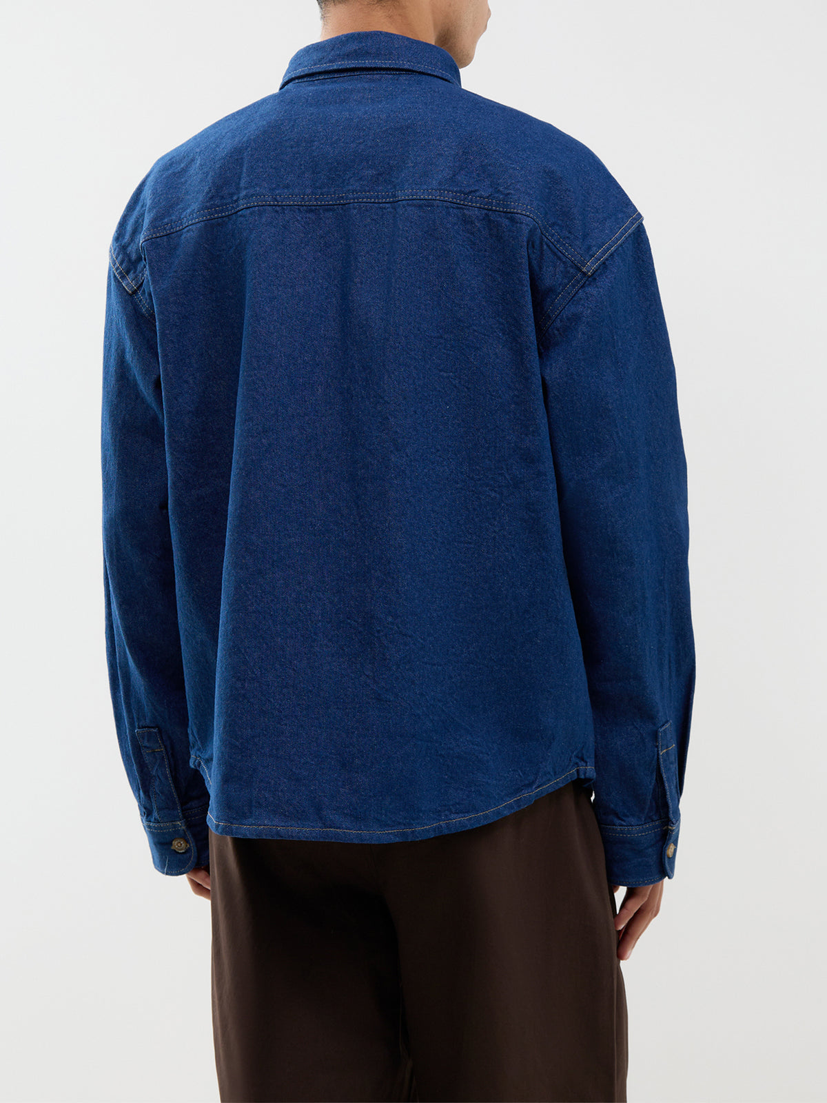 Mechanic Cotton Denim Shirt - Raw