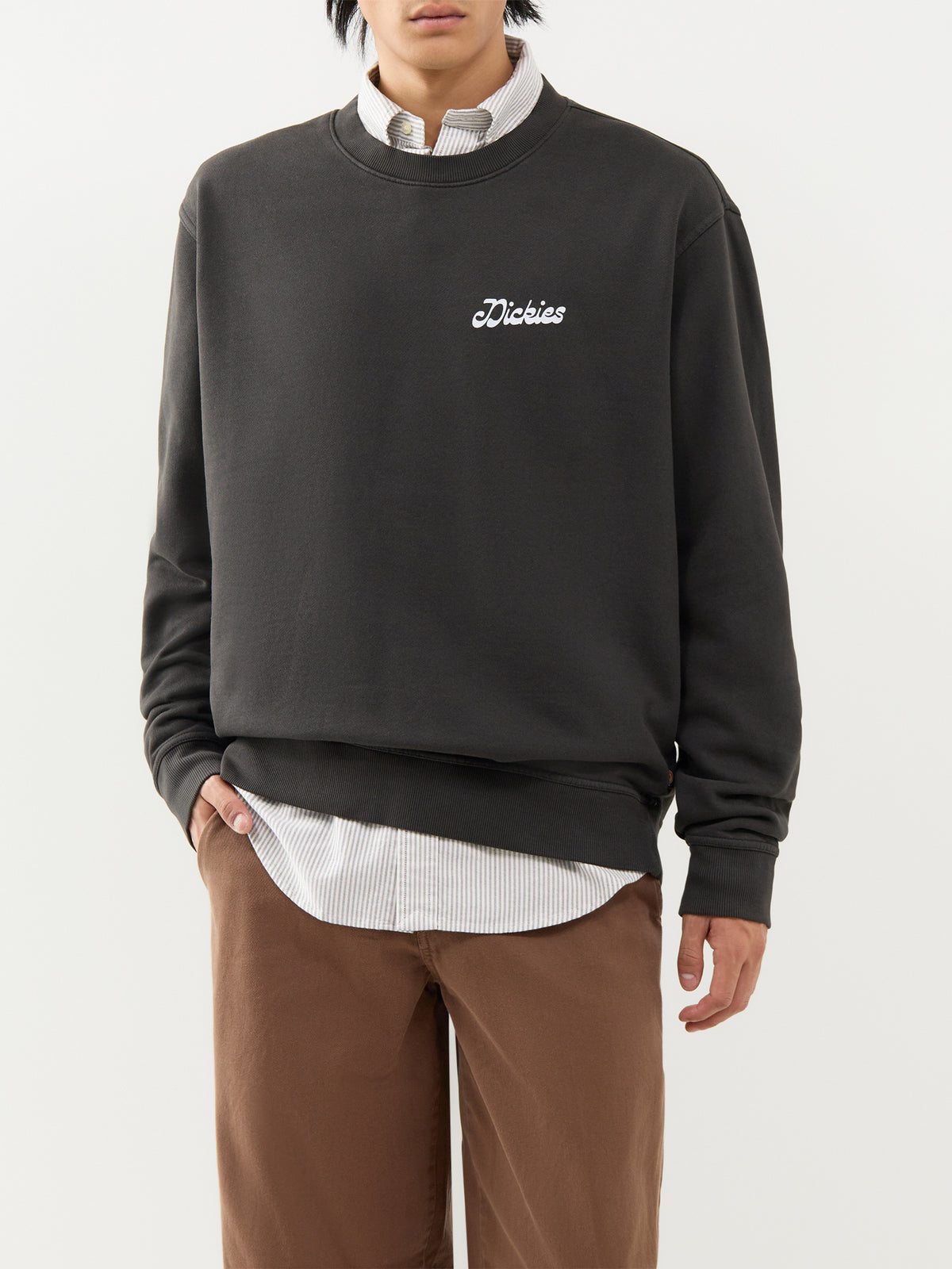 Cornville Cotton Crew Neck Sweatshirt