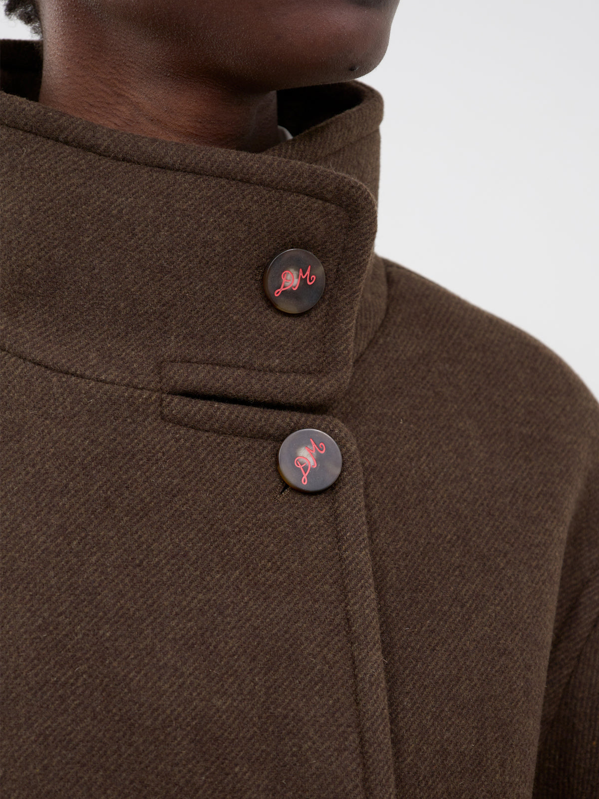 Agnes Long Coat - Chocolate