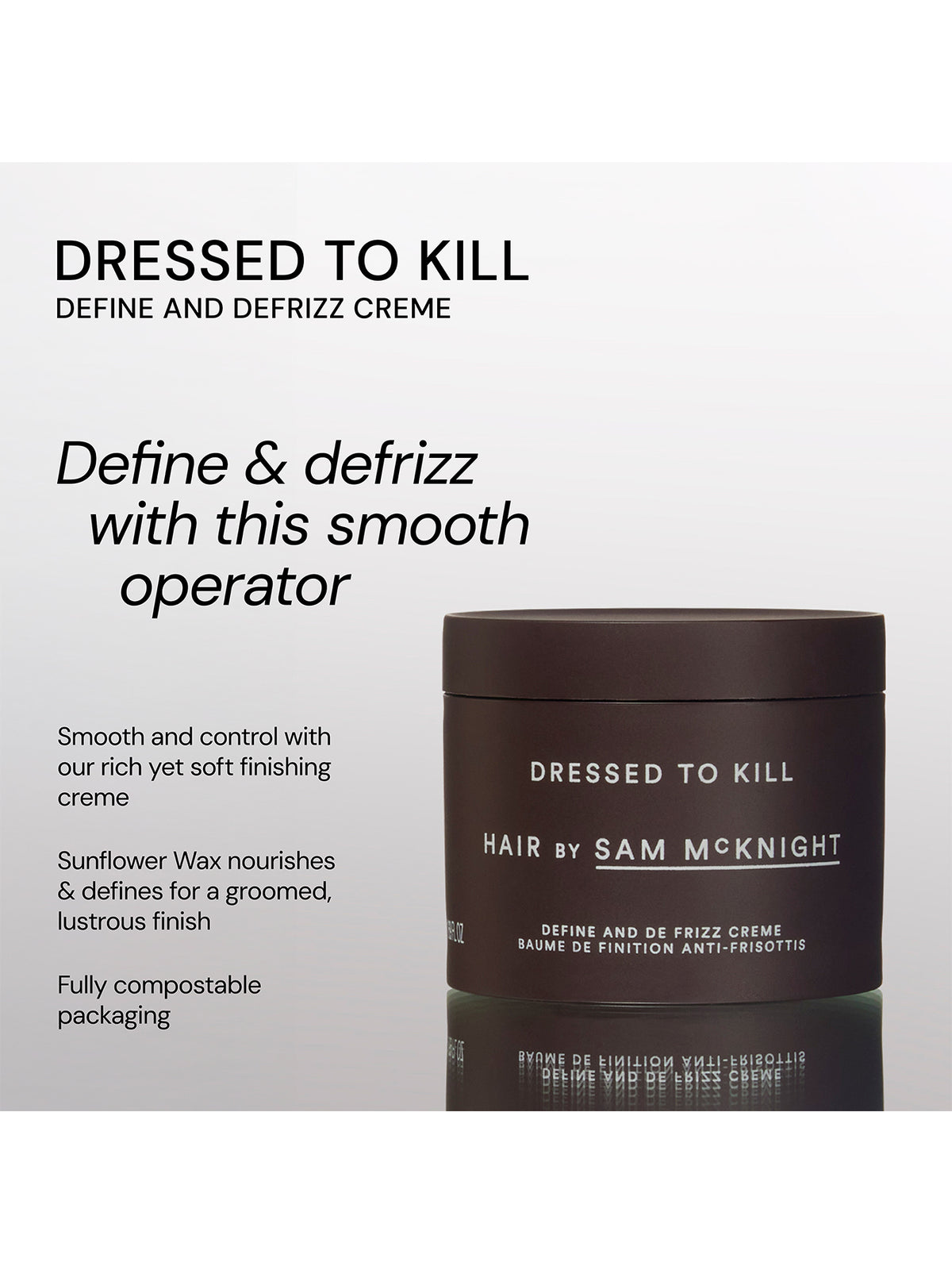 Dressed to Kill Define & Defrizz Crème 50ml