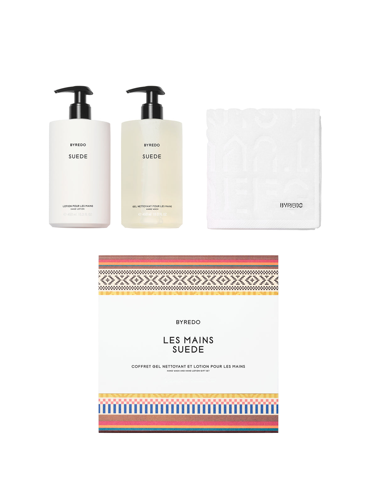 Suede Hand Care Gift Set 2 x 450ml (Worth £100)