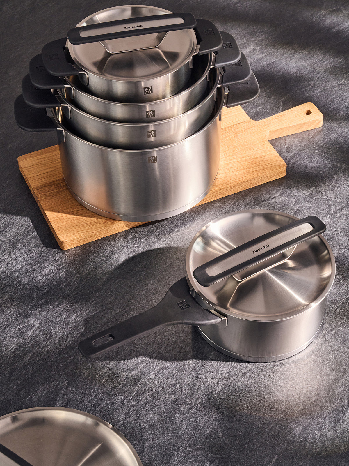 5 Piece Stainless Steel Cookware Set