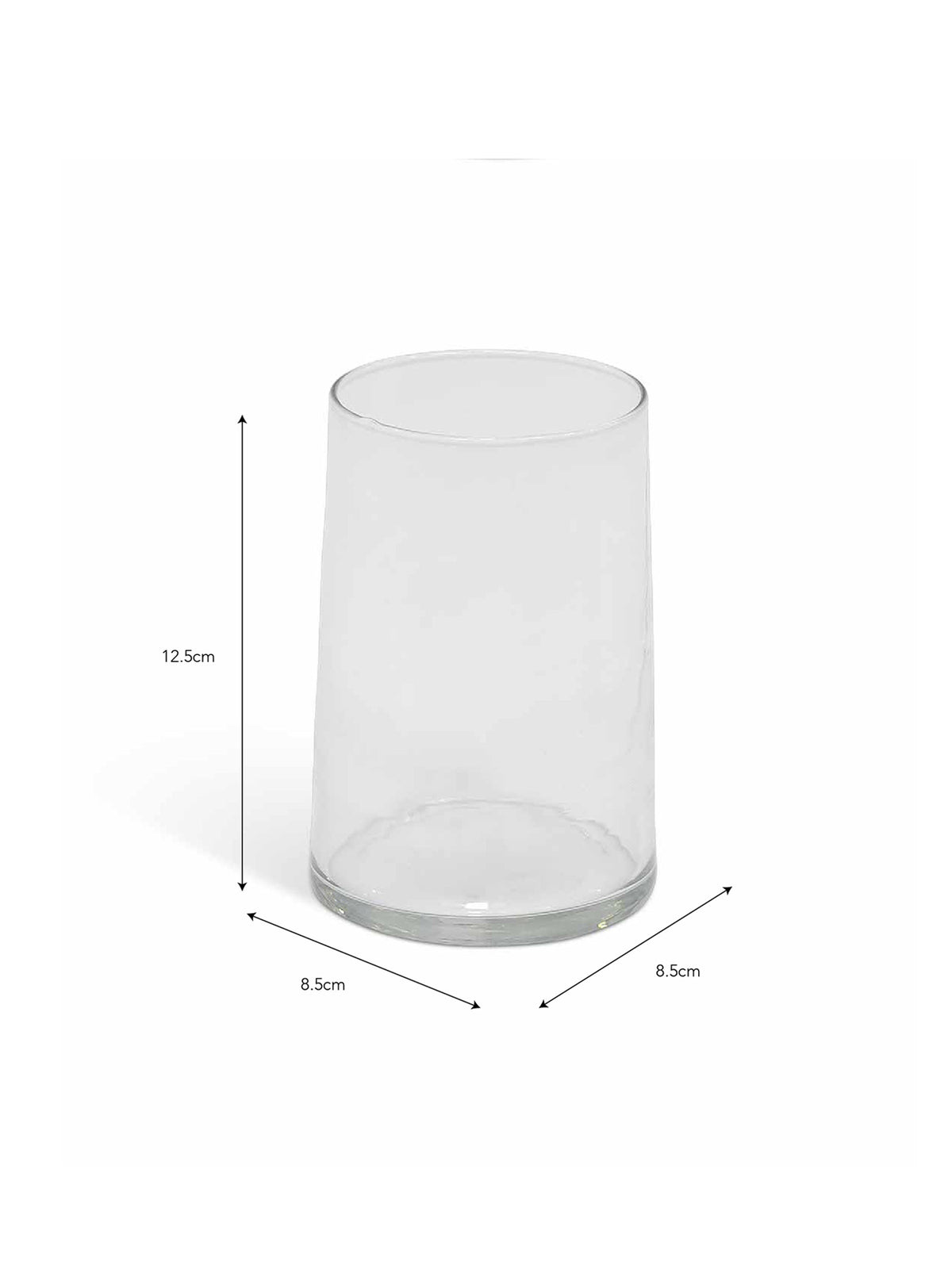 Fonthill Tall Glass Tumblers Set of 4