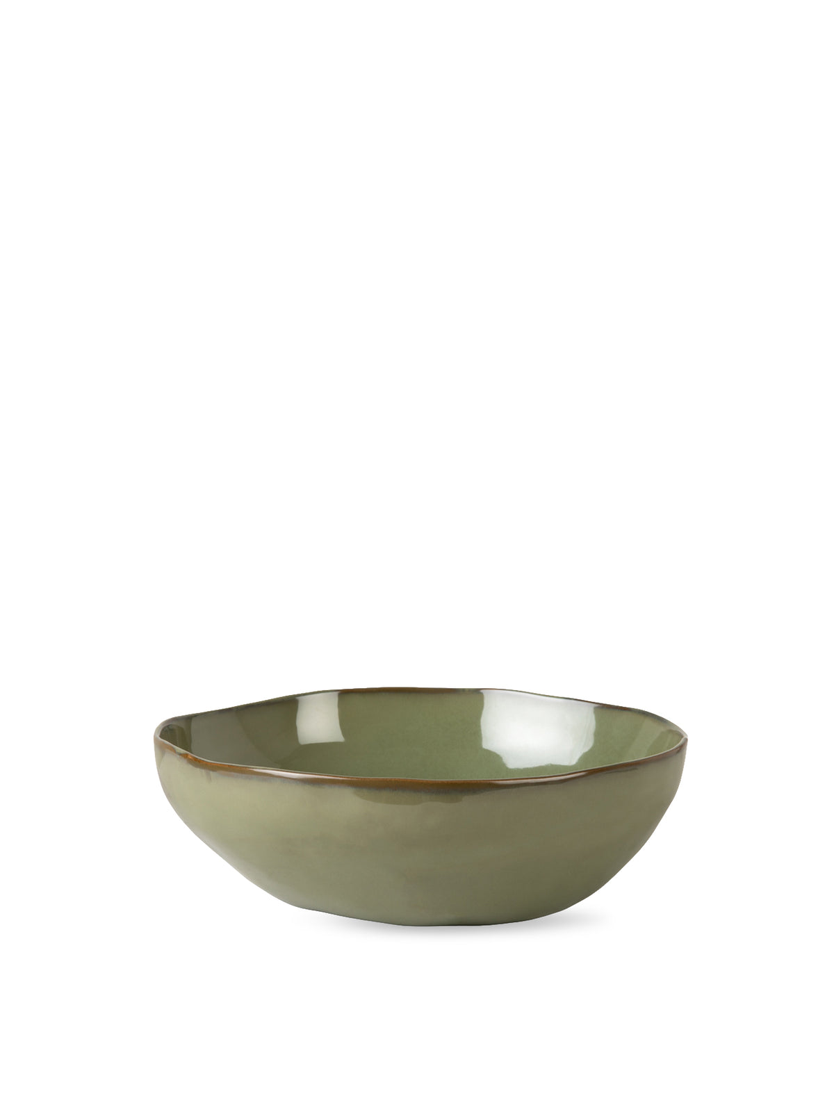 Ithaca Stoneware Salad Bowl