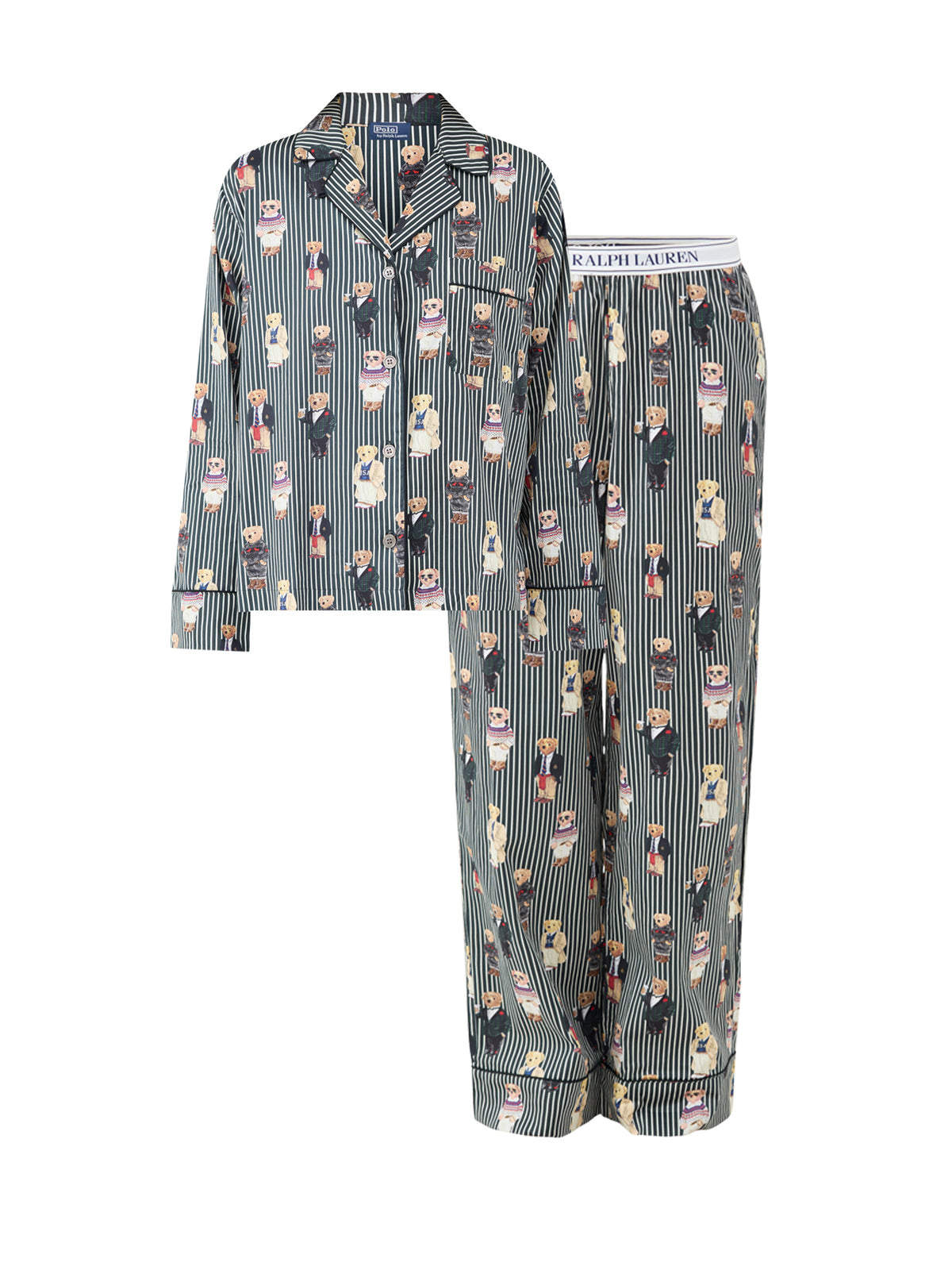 Madison Iconic Bear Cotton Pyjama Set