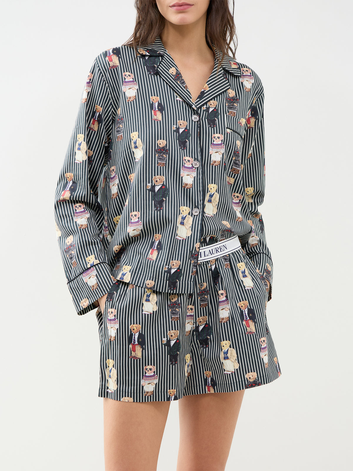 Iconic Bear Cotton Boxer Pyjama Shorts