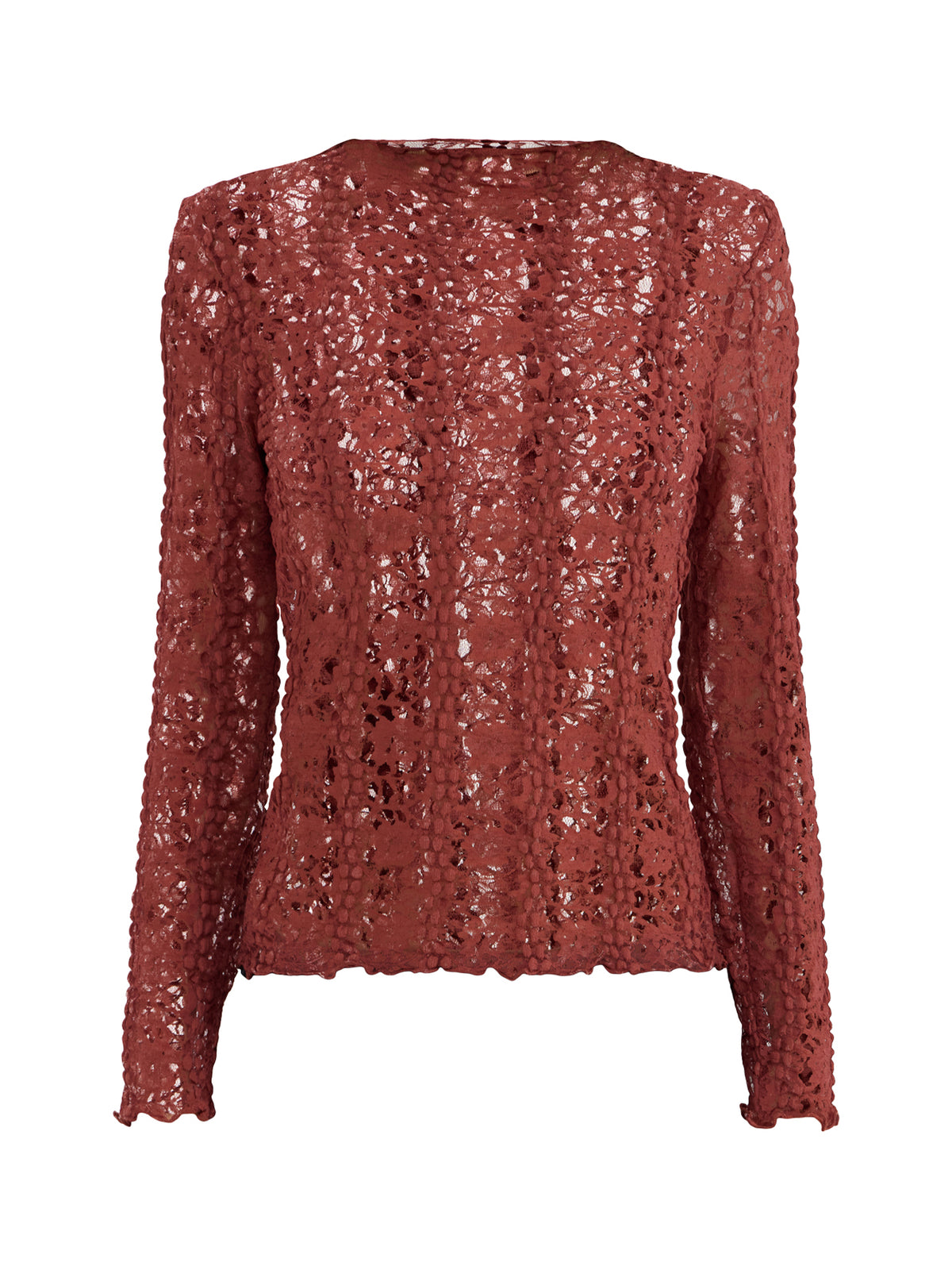 Grown-On Neck Lace Top