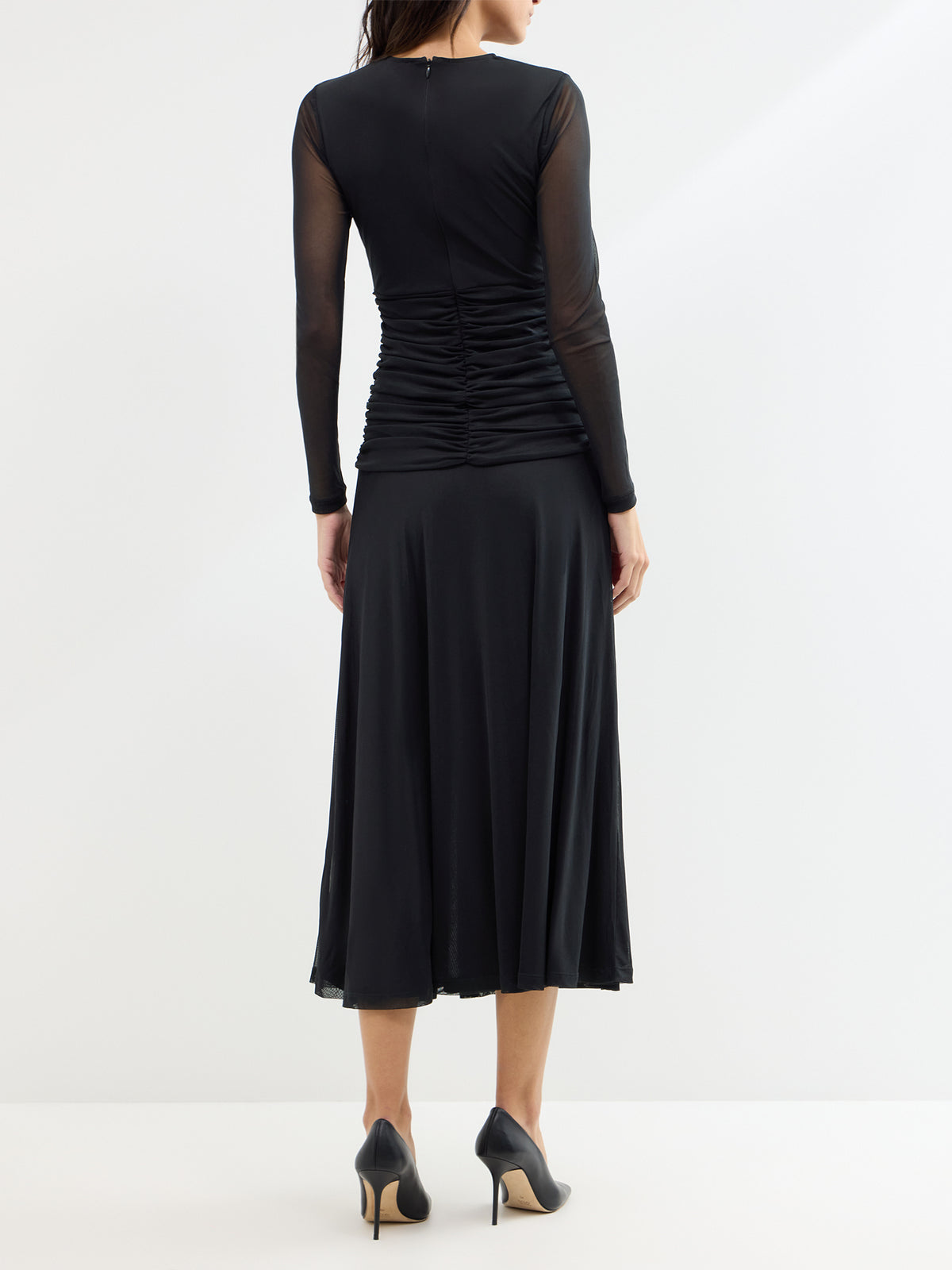 Tammy Midi Dress - Black