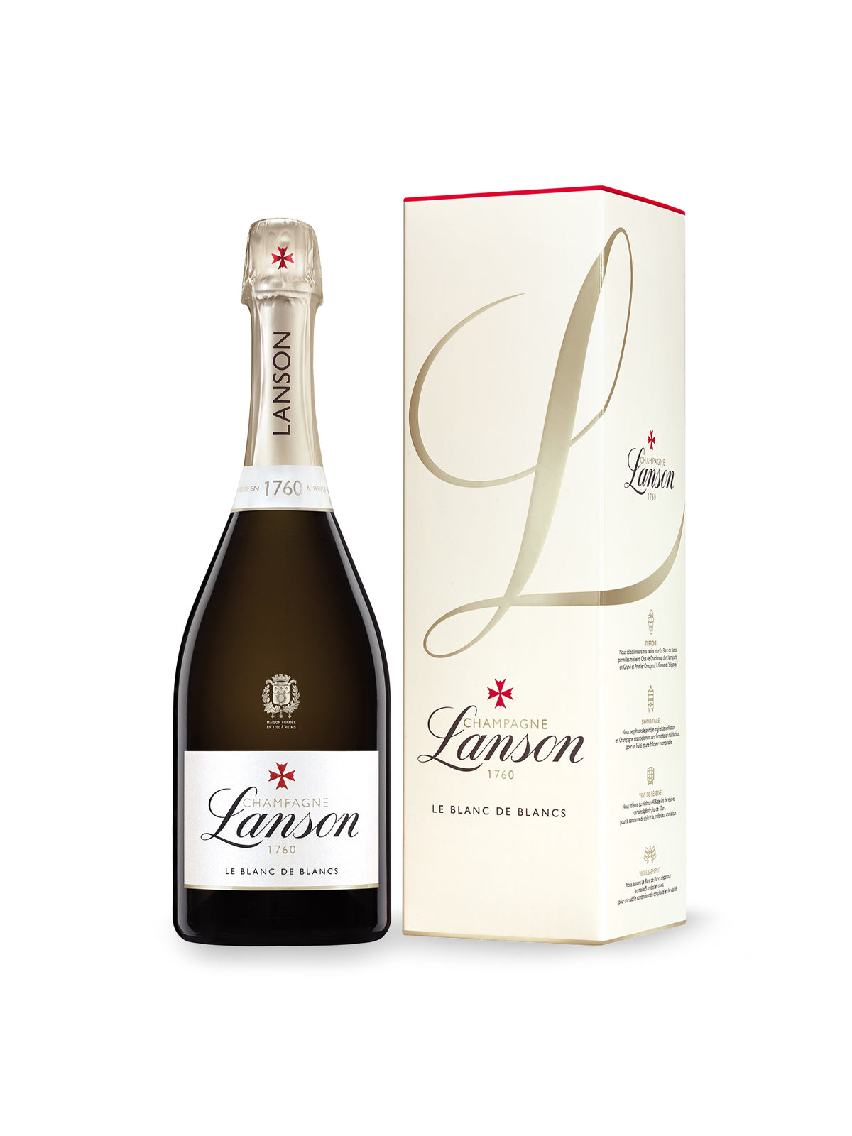 Le Blanc de Blancs Champagne Gift Box