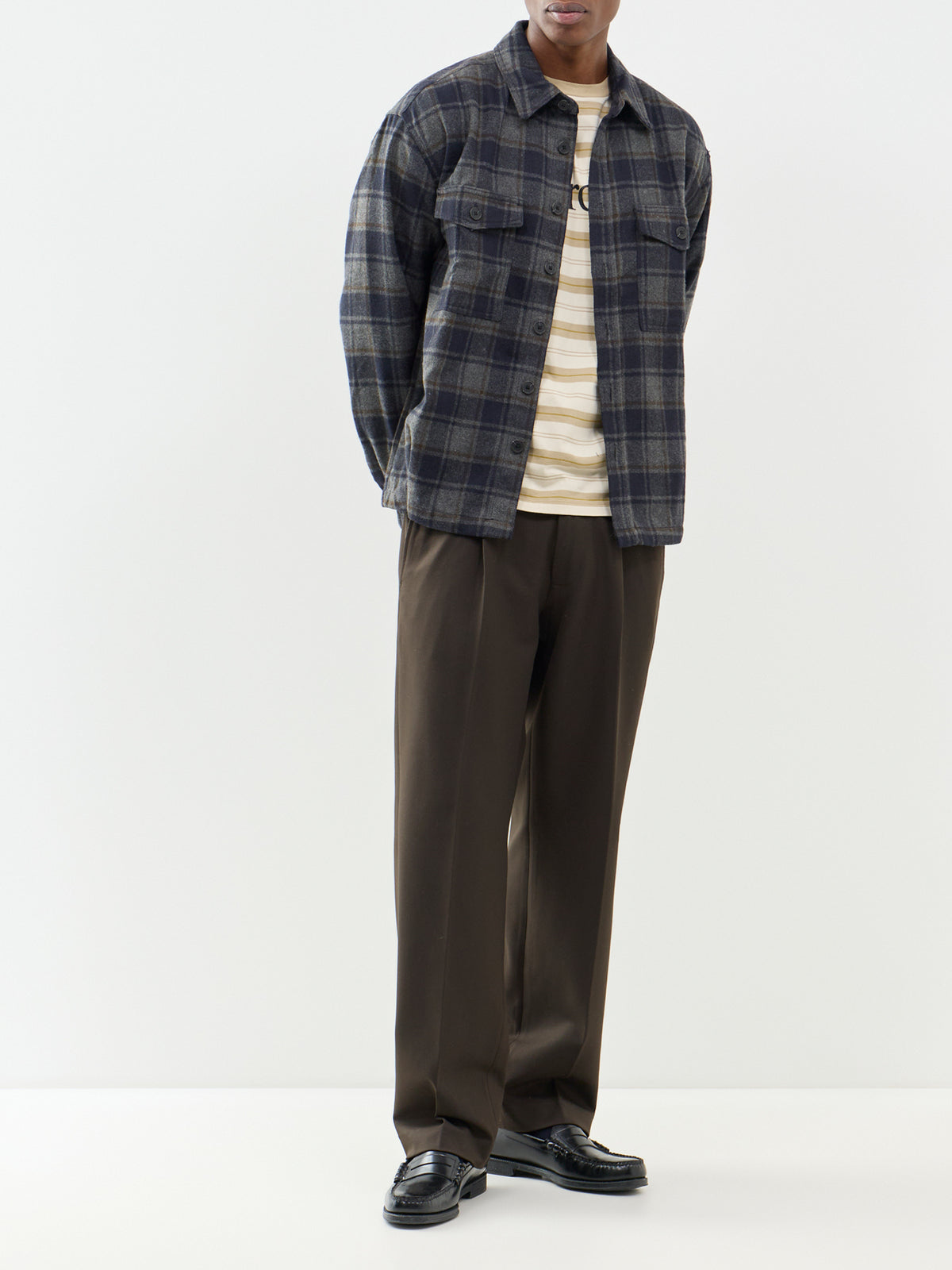 Eske Checked Overshirt
