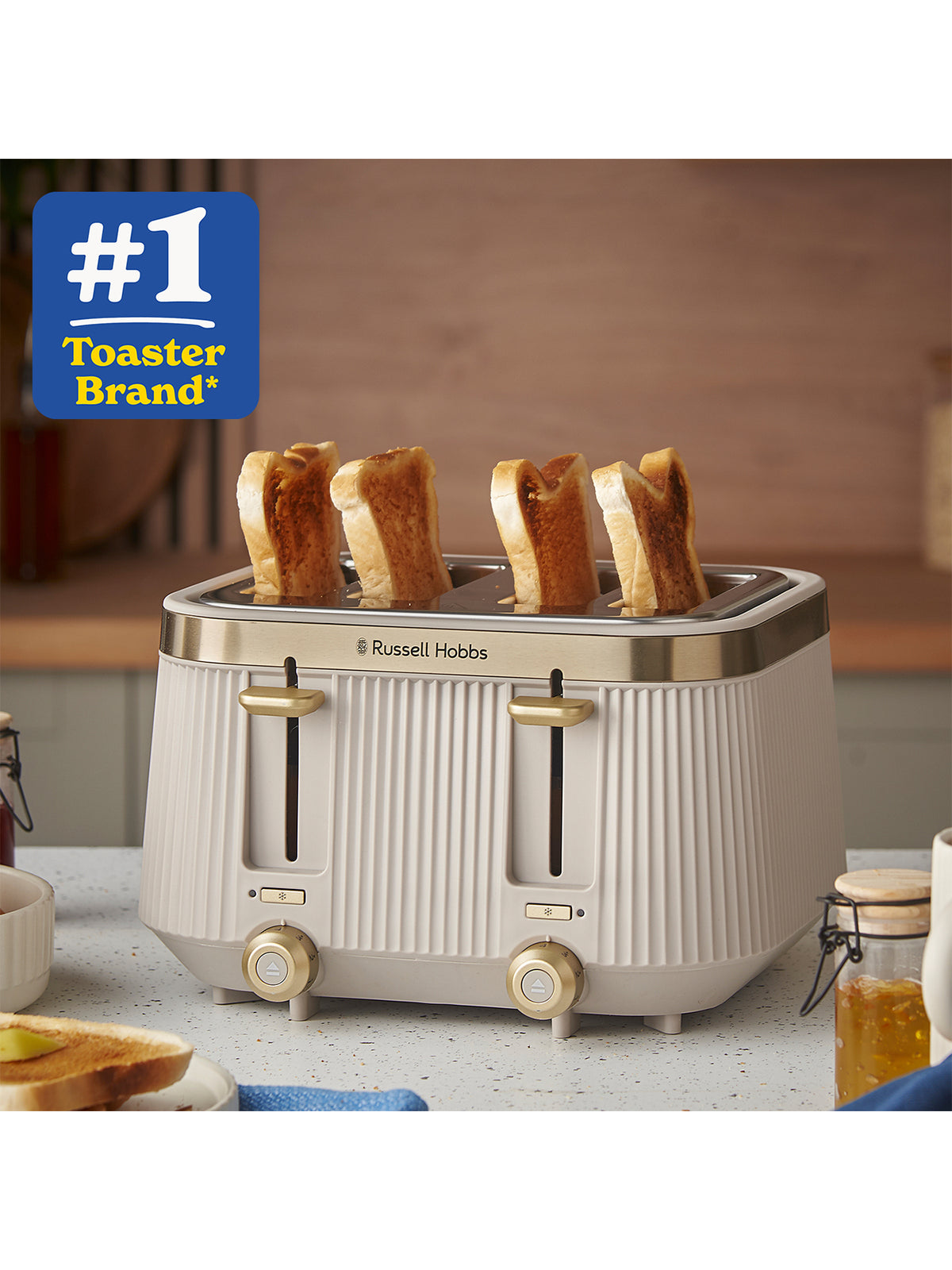 Brontë 4 Slice Toaster