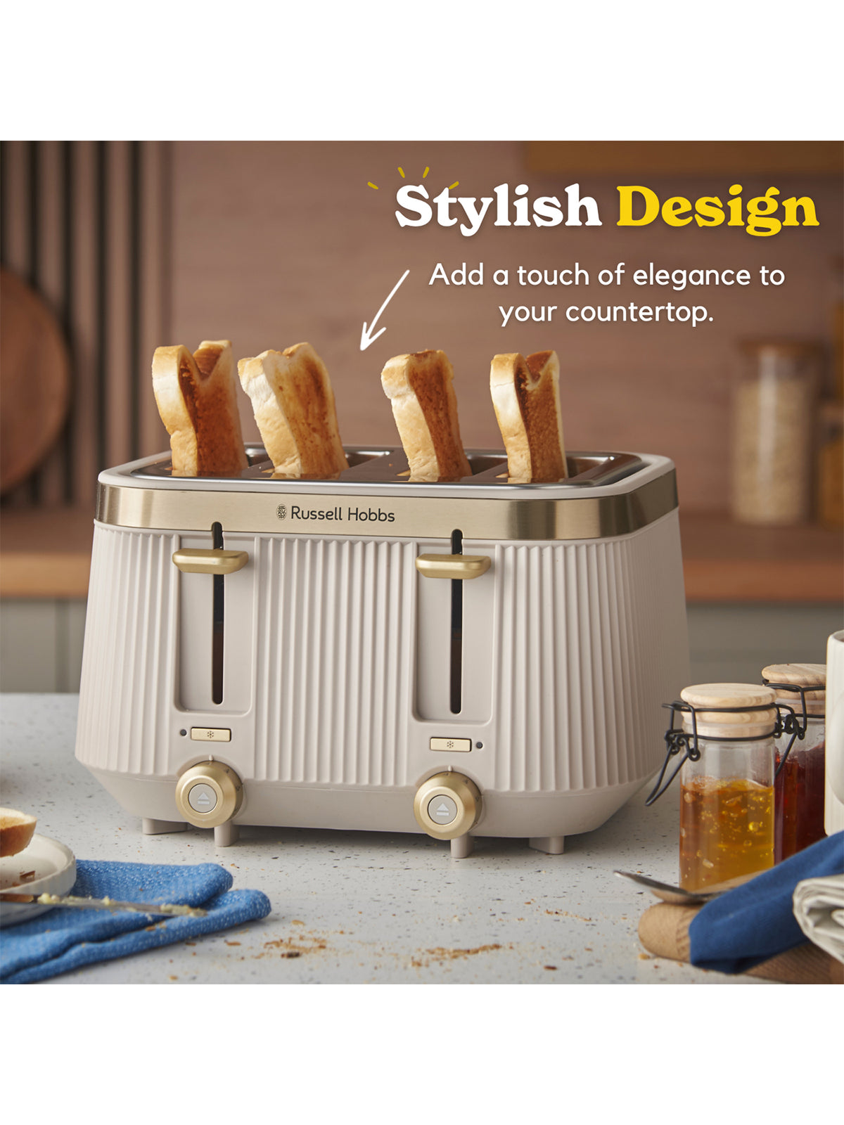 Brontë 4 Slice Toaster