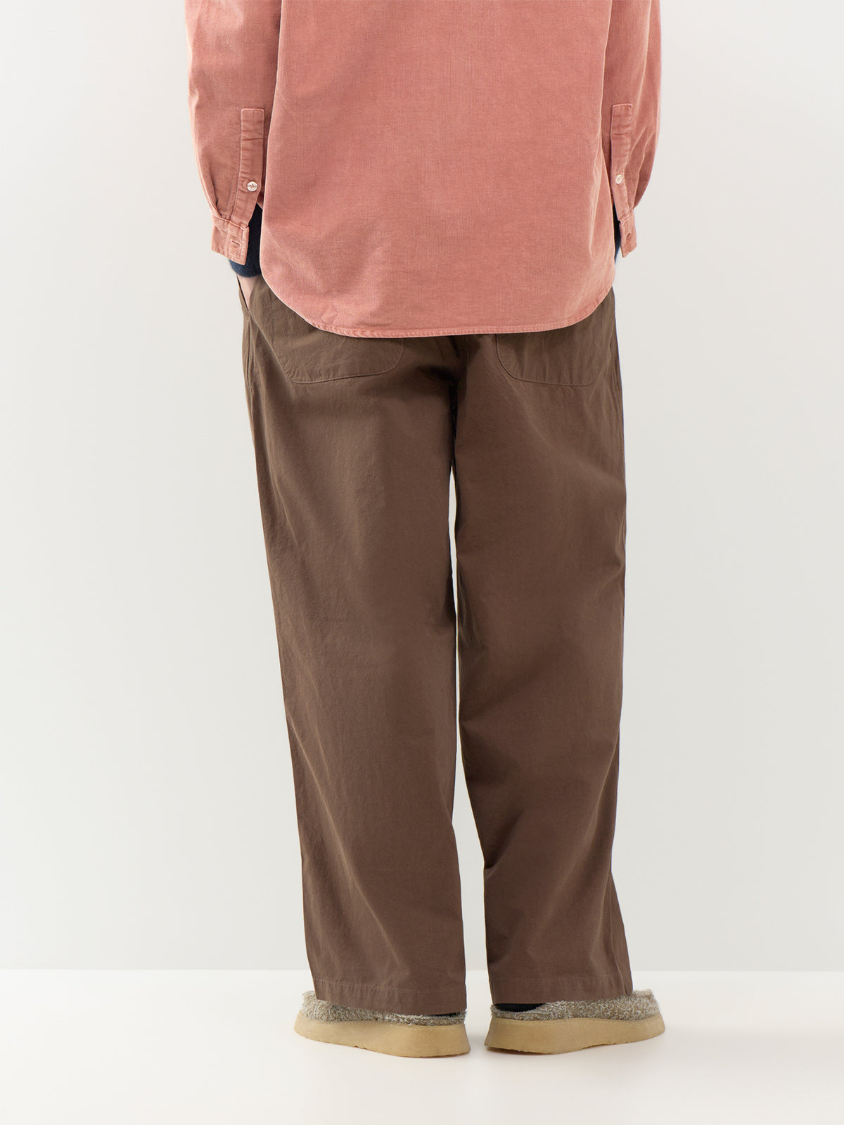 Two Tuck Wide Leg Trousers