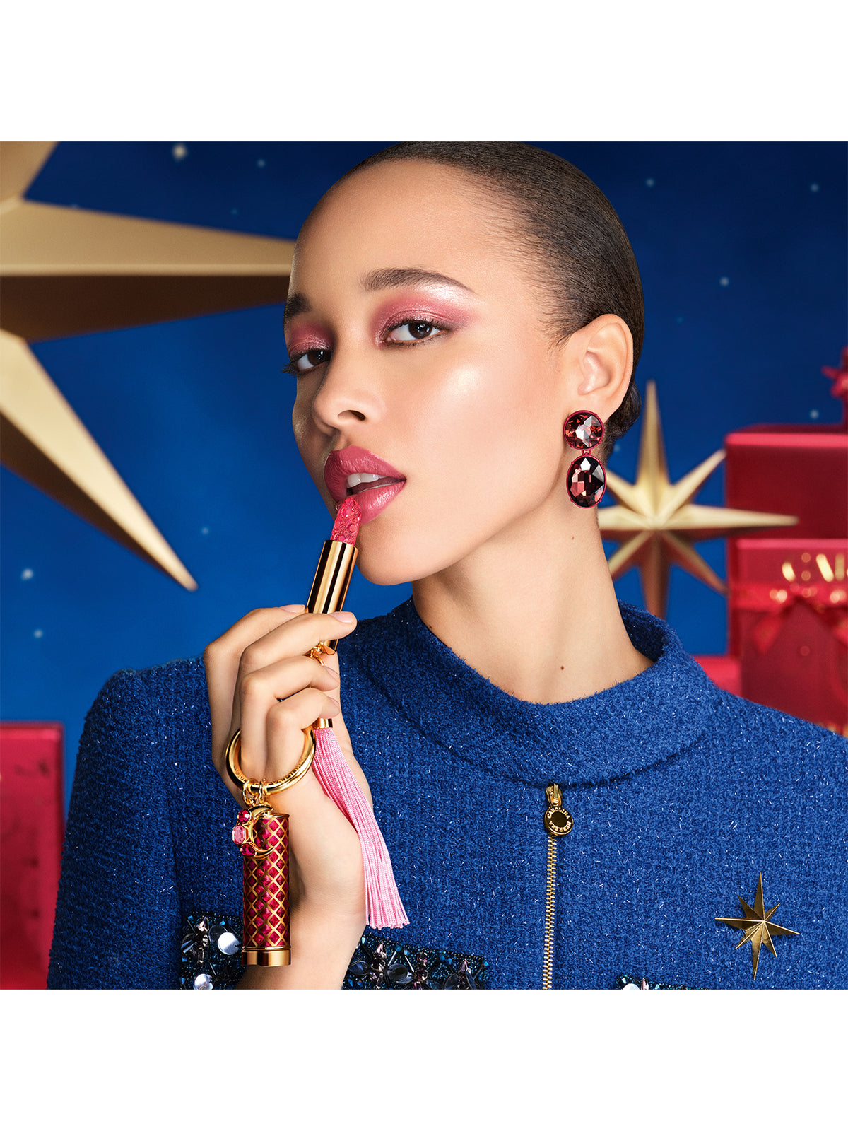 Christmas Lipstick Cap