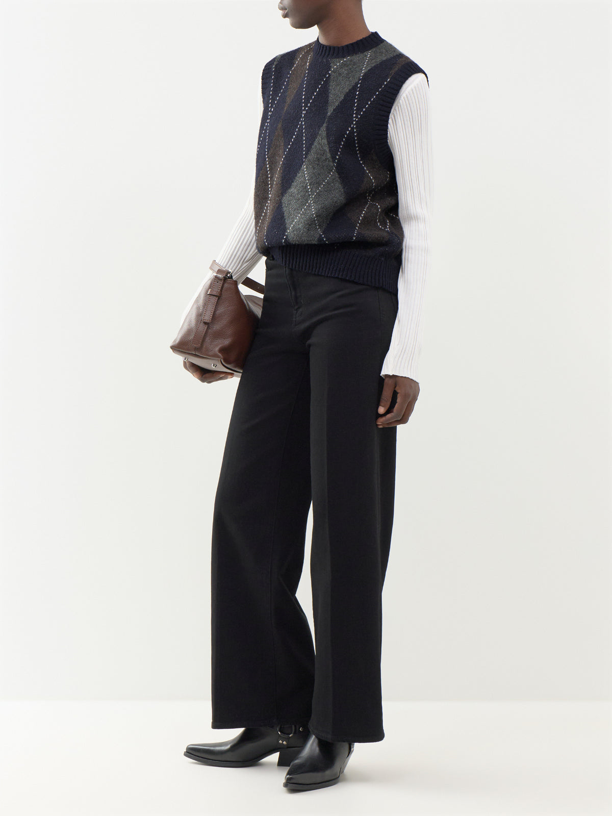 Le Slim Palazzo Wide Leg Jeans