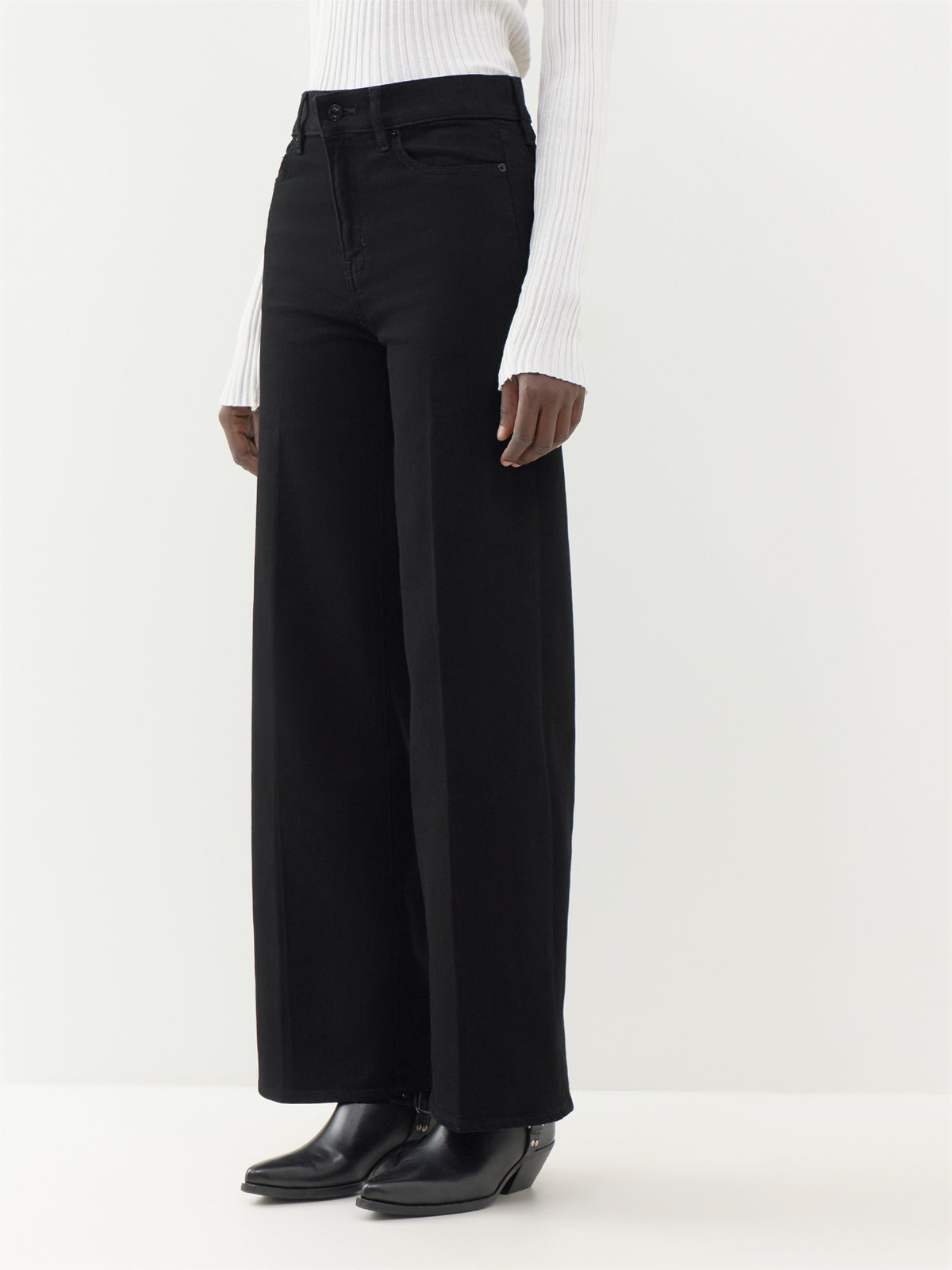 Le Slim Palazzo Wide Leg Jeans