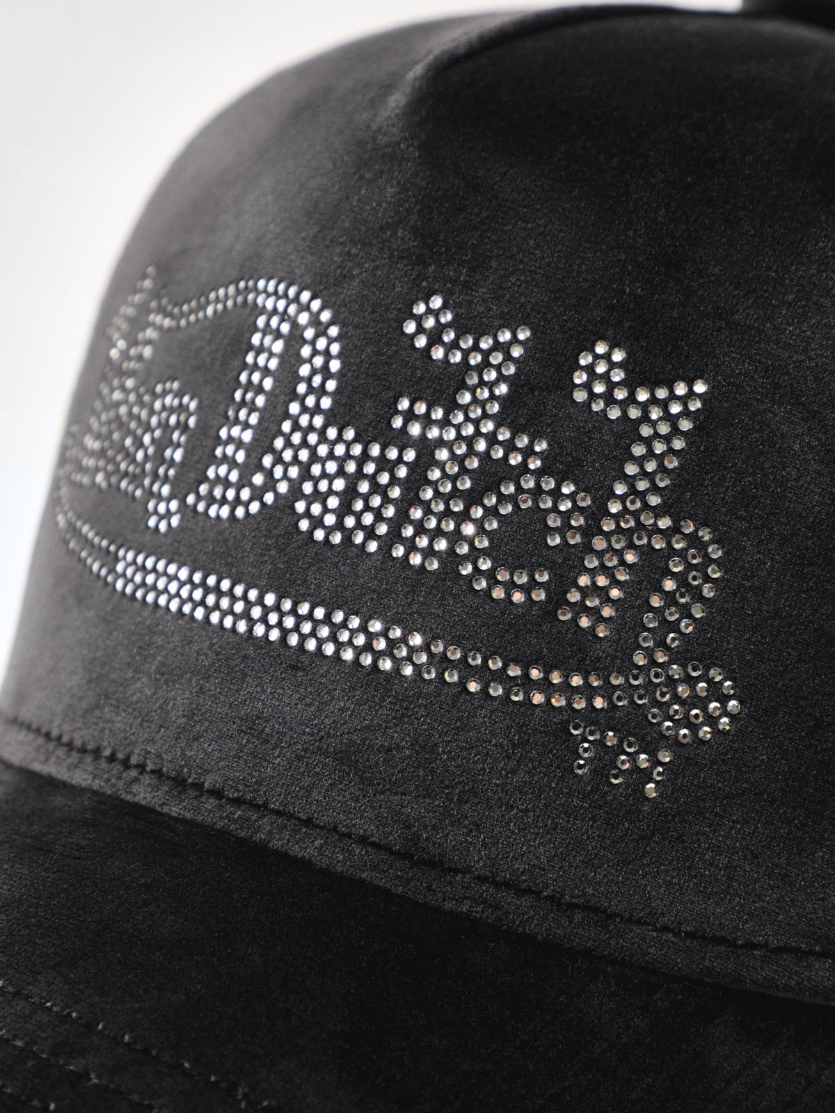 Logo Velvet Diamanté Cap