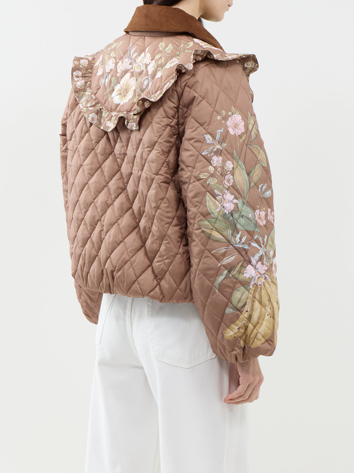 Barbour x FARM Rio Anamaria Quilted Jacket